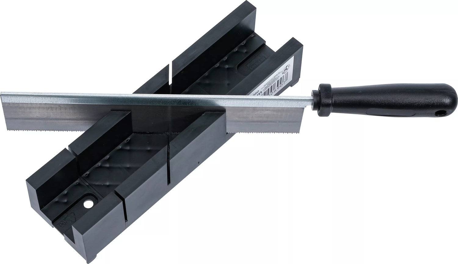 BGS DIY 50850 Schneidlade mit Feinsäge für 45 und 90 Grad Schnitte