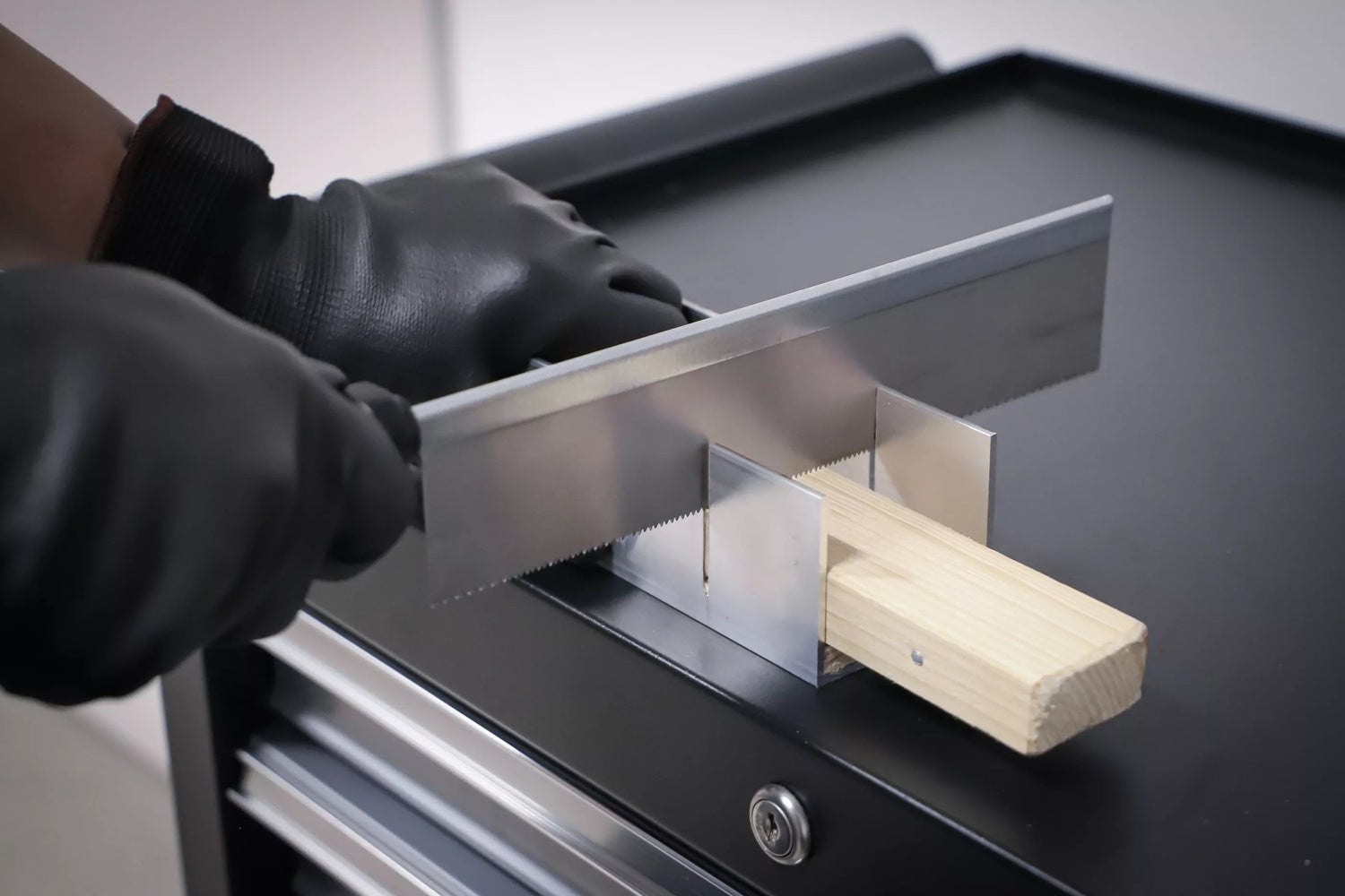 BGS 50860 Gehrungslade aus Aluminium 245 x 65 x 55mm