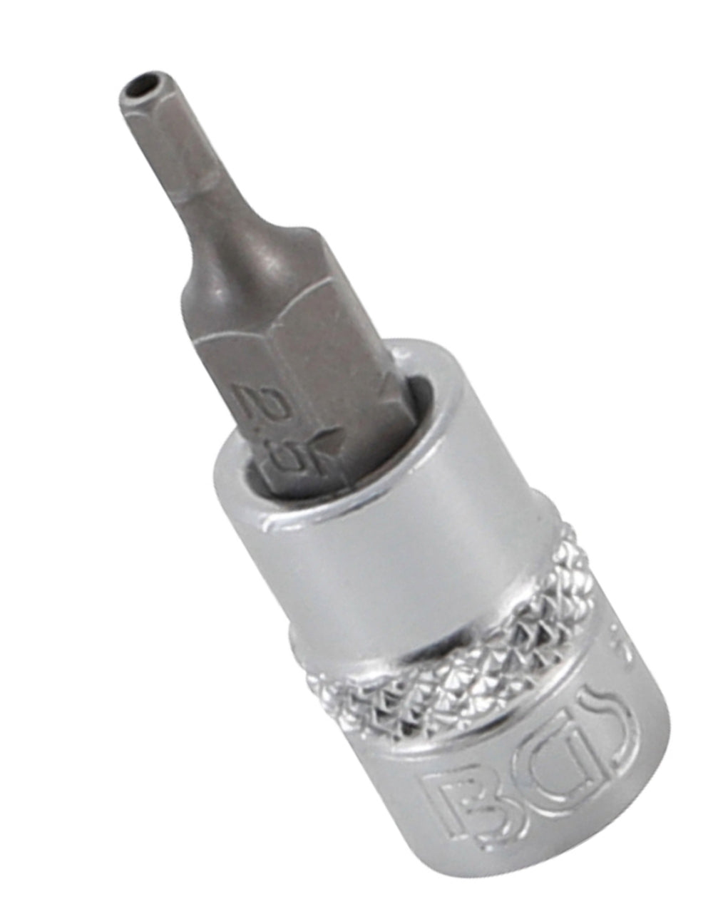 BGS 5156-2-5 Biteinsatz Innensechskant mit Bohrung 2,5mm HX2,5 Länge 38mm Antrieb 6,3mm (1/4")