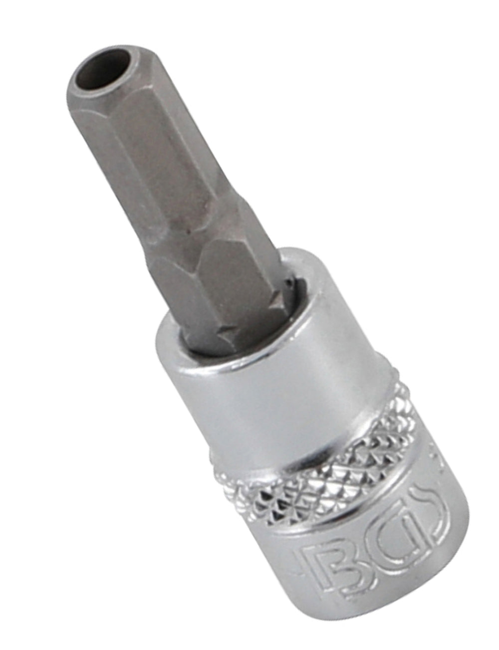 BGS 5156-5 Biteinsatz Innensechskant mit Bohrung 5mm HX5 Länge 38mm Antrieb 6,3mm (1/4")