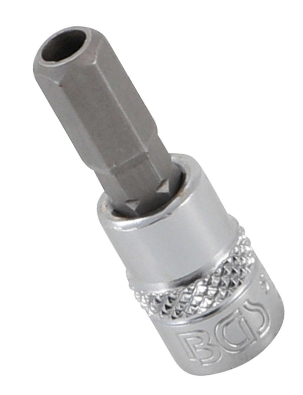 BGS 5156-7 Biteinsatz Innensechskant mit Bohrung 7mm HX7 Länge 38mm Antrieb 6,3mm (1/4")