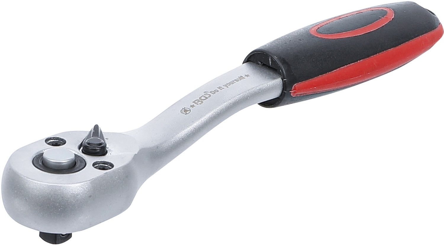 BGS DIY 517 Knarre / Ratsche feinverzahnt 72 Zähne Antrieb 6,3mm (1/4")