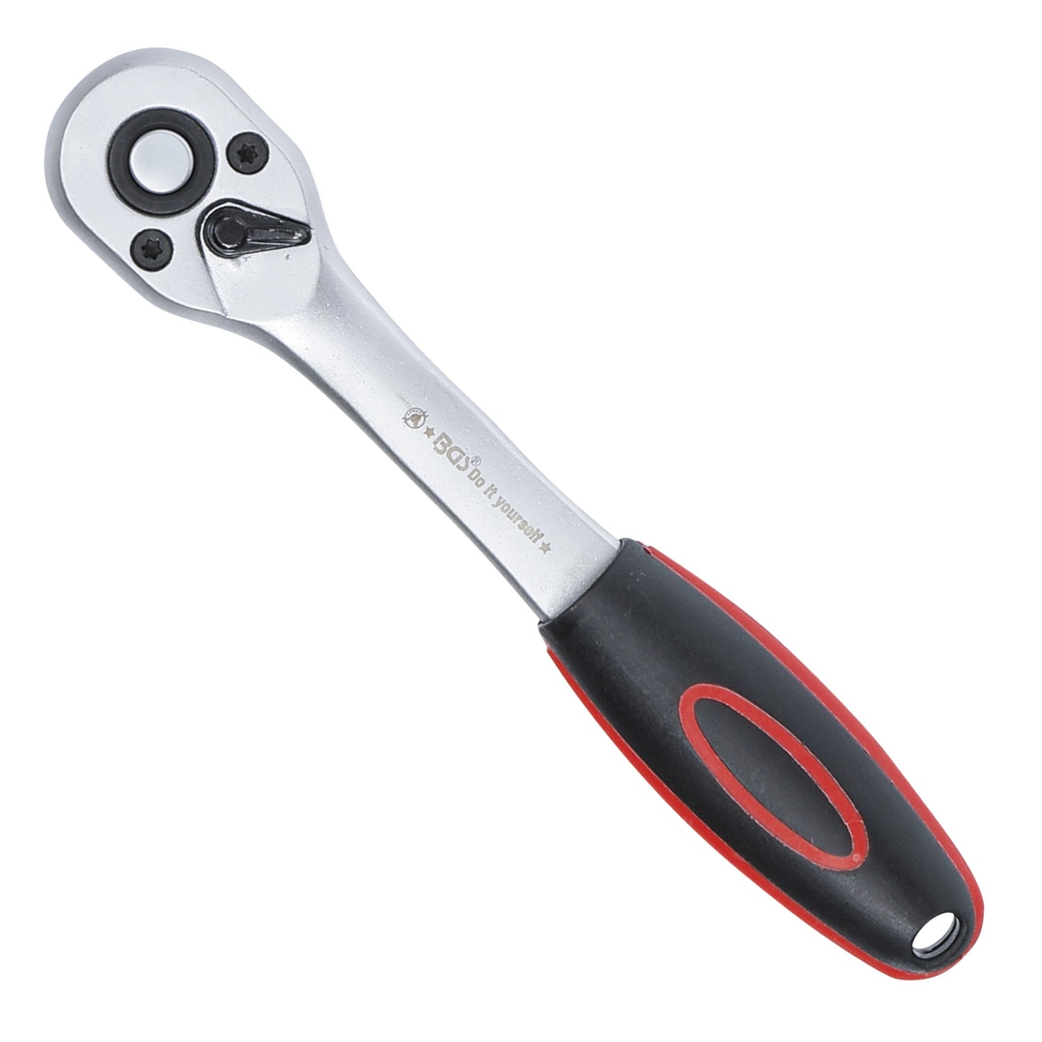 BGS DIY 517 Knarre / Ratsche feinverzahnt 72 Zähne Antrieb 6,3mm (1/4")