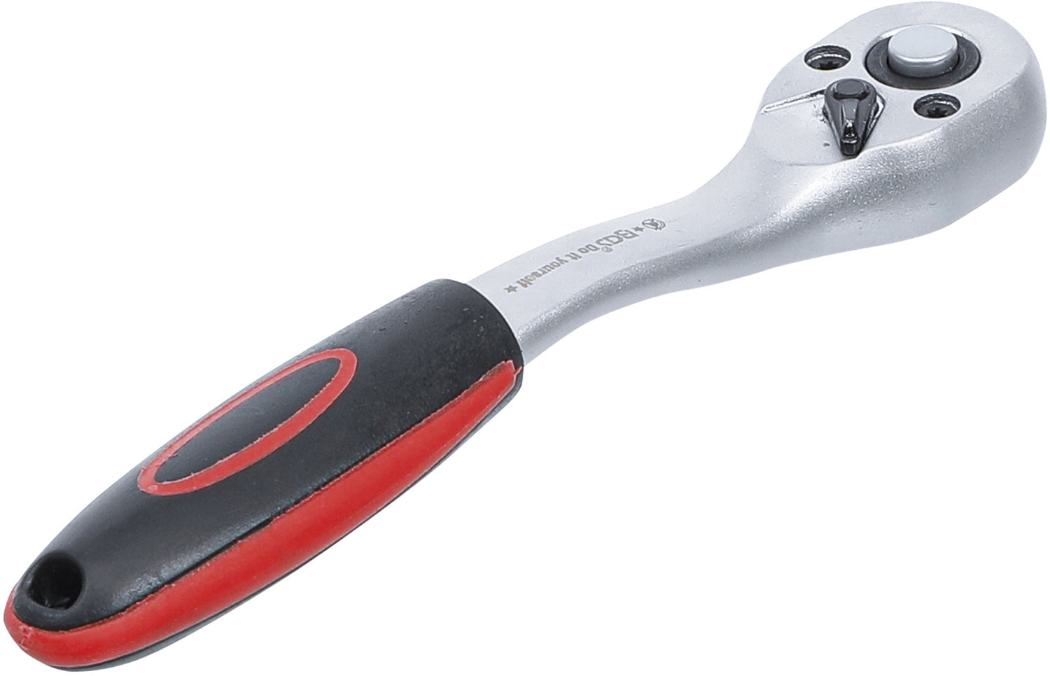 BGS DIY 517 Knarre / Ratsche feinverzahnt 72 Zähne Antrieb 6,3mm (1/4")