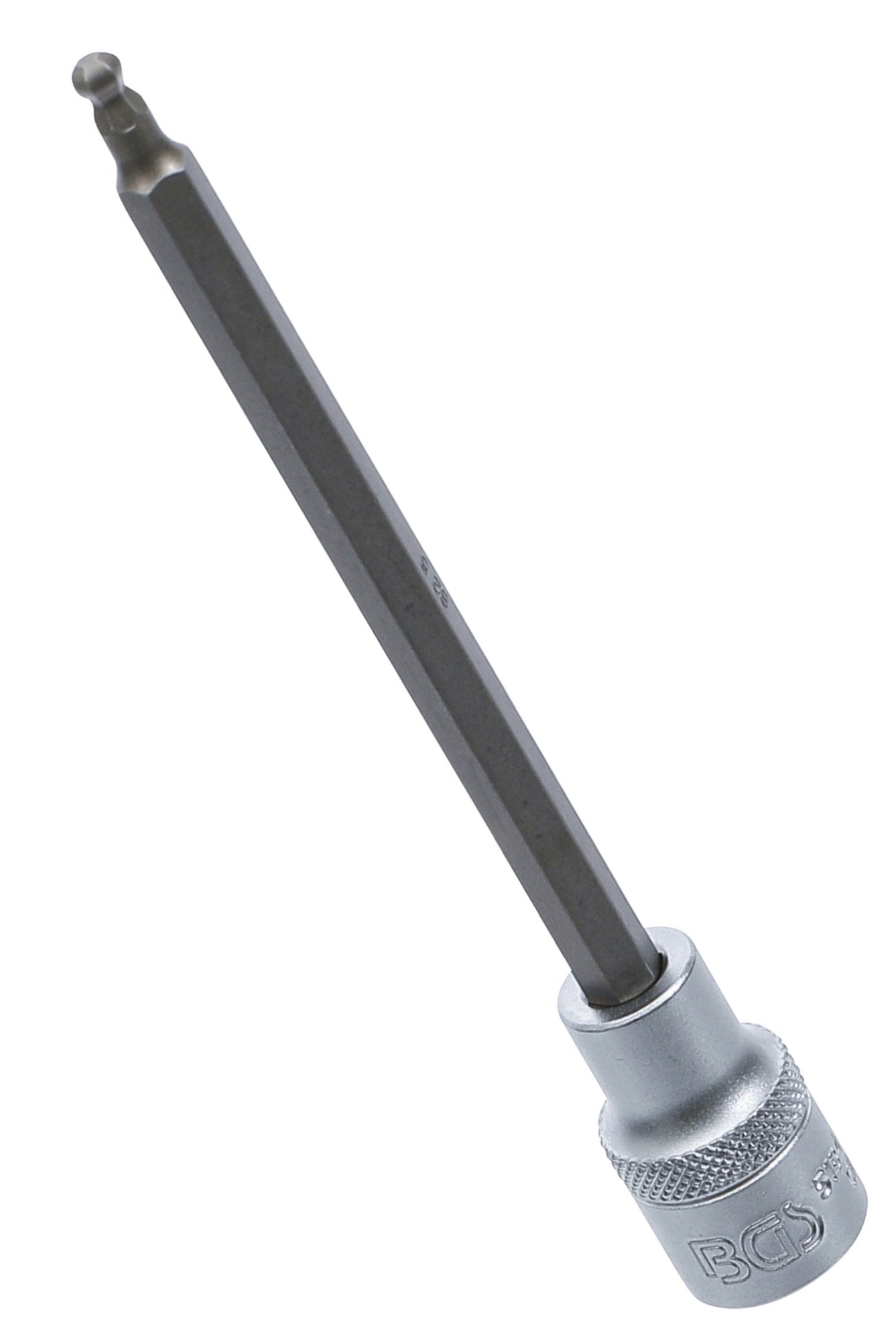 BGS 5184-HB5 Biteinsatz Innensechskant 5mm HX5 mit Kugelkopf Länge 160mm Antrieb 12,5mm (1/2")