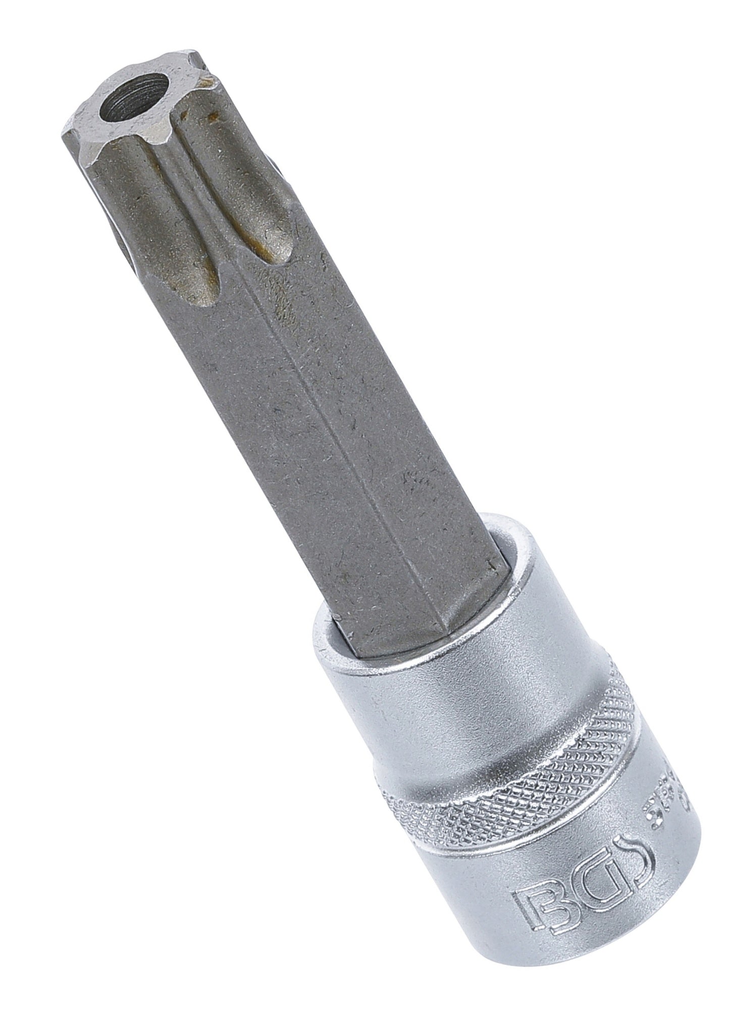 BGS 5184-TB80 Biteinsatz T-Profil (für Torx) T80 mit Bohrung Länge 100mm Antrieb 12,5mm (1/2")