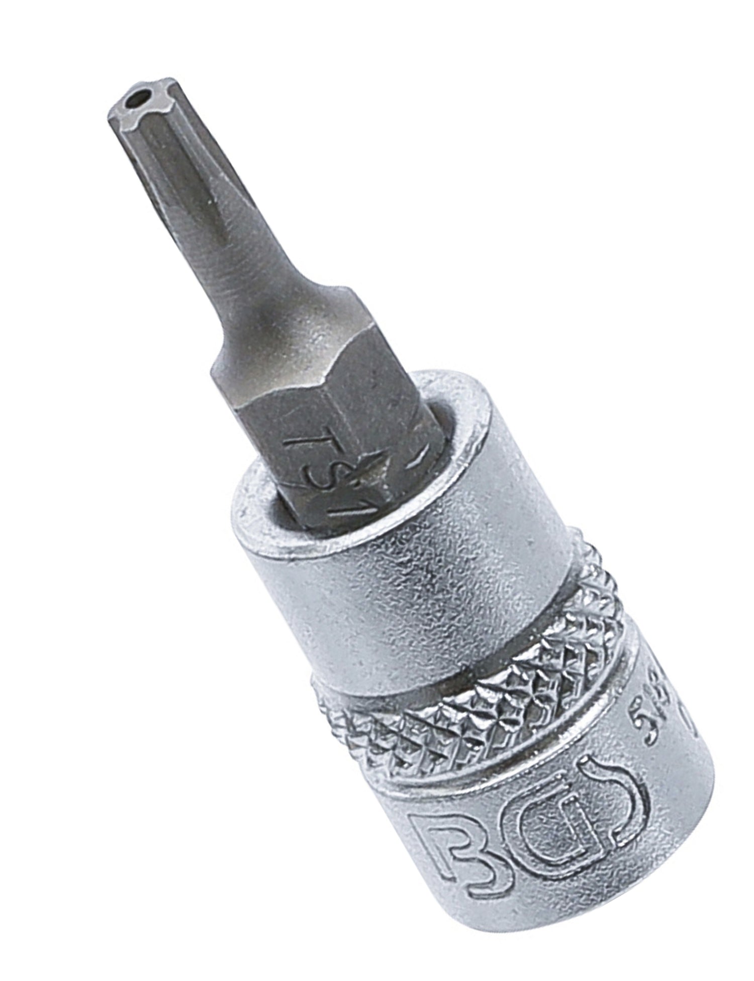 BGS 5184-TS15 Biteinsatz TS-Profil (für Torx Plus) TS15 mit Bohrung Antrieb 6,3mm (1/4")