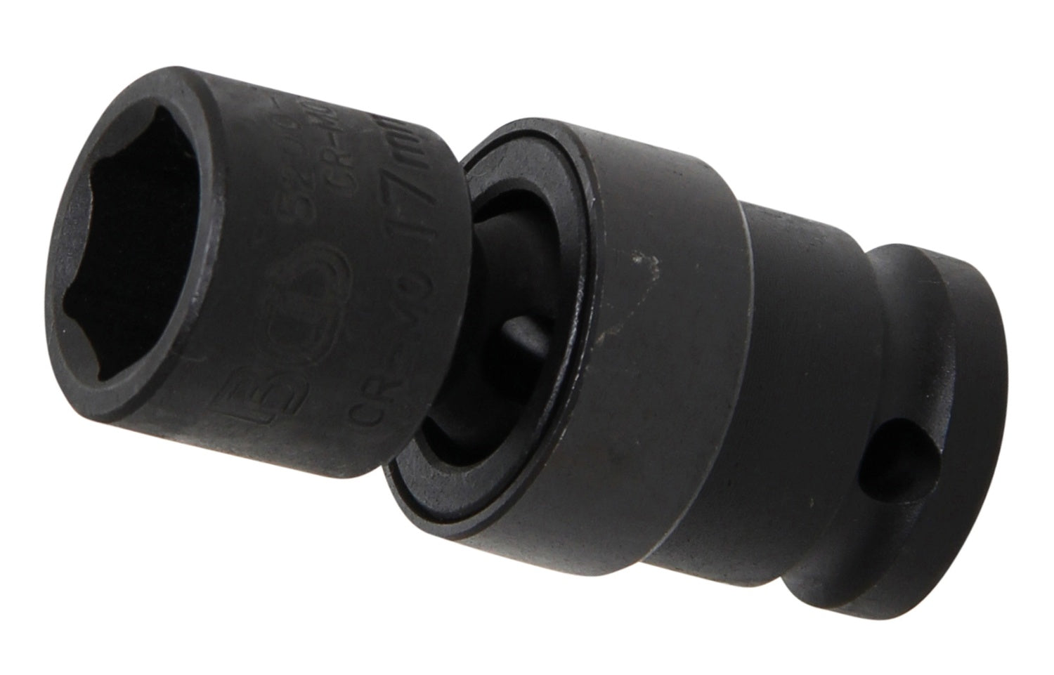 BGS 5200-17 Kraft Kugelgelenkeinsatz Impact Nuss SW 17mm Antrieb 12,5mm (1/2") für Schlagschrauber geeignet