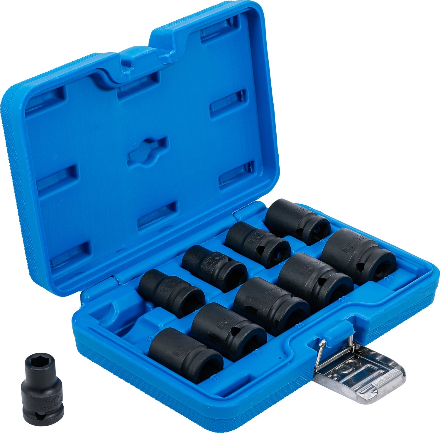 BGS 5205 Satz IMPACT Kraft Nüsse 10-24mm Antrieb 12,5mm (1/2") für Schlagschrauber