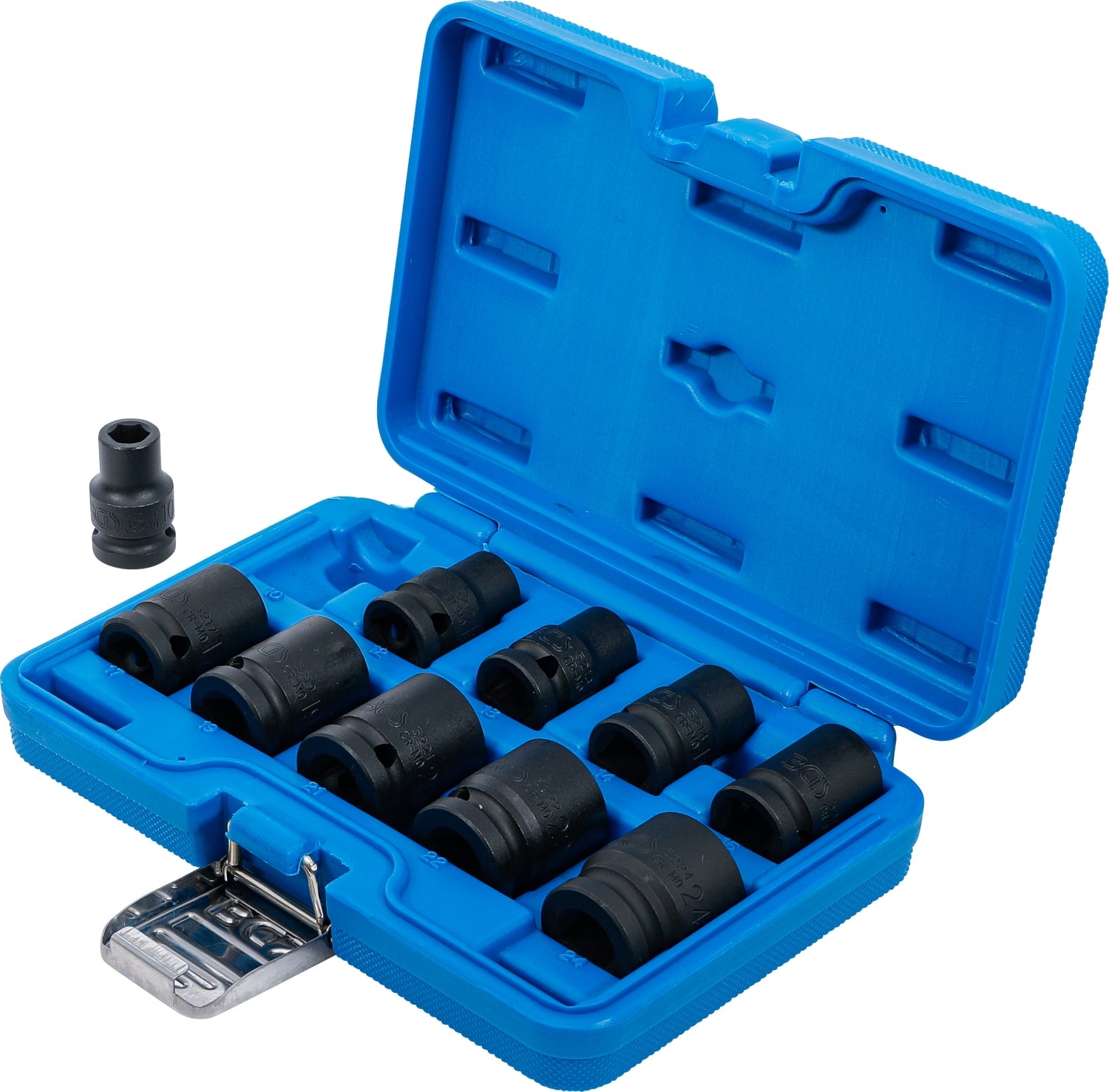 BGS 5205 Satz IMPACT Kraft Nüsse 10-24mm Antrieb 12,5mm (1/2") für Schlagschrauber