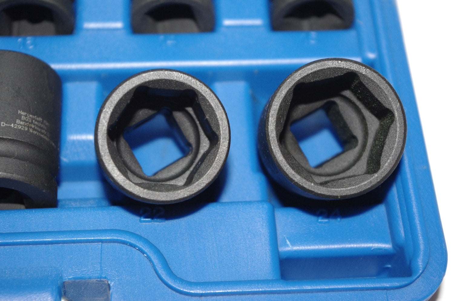 BGS 5205 Satz IMPACT Kraft Nüsse 10-24mm Antrieb 12,5mm (1/2") für Schlagschrauber