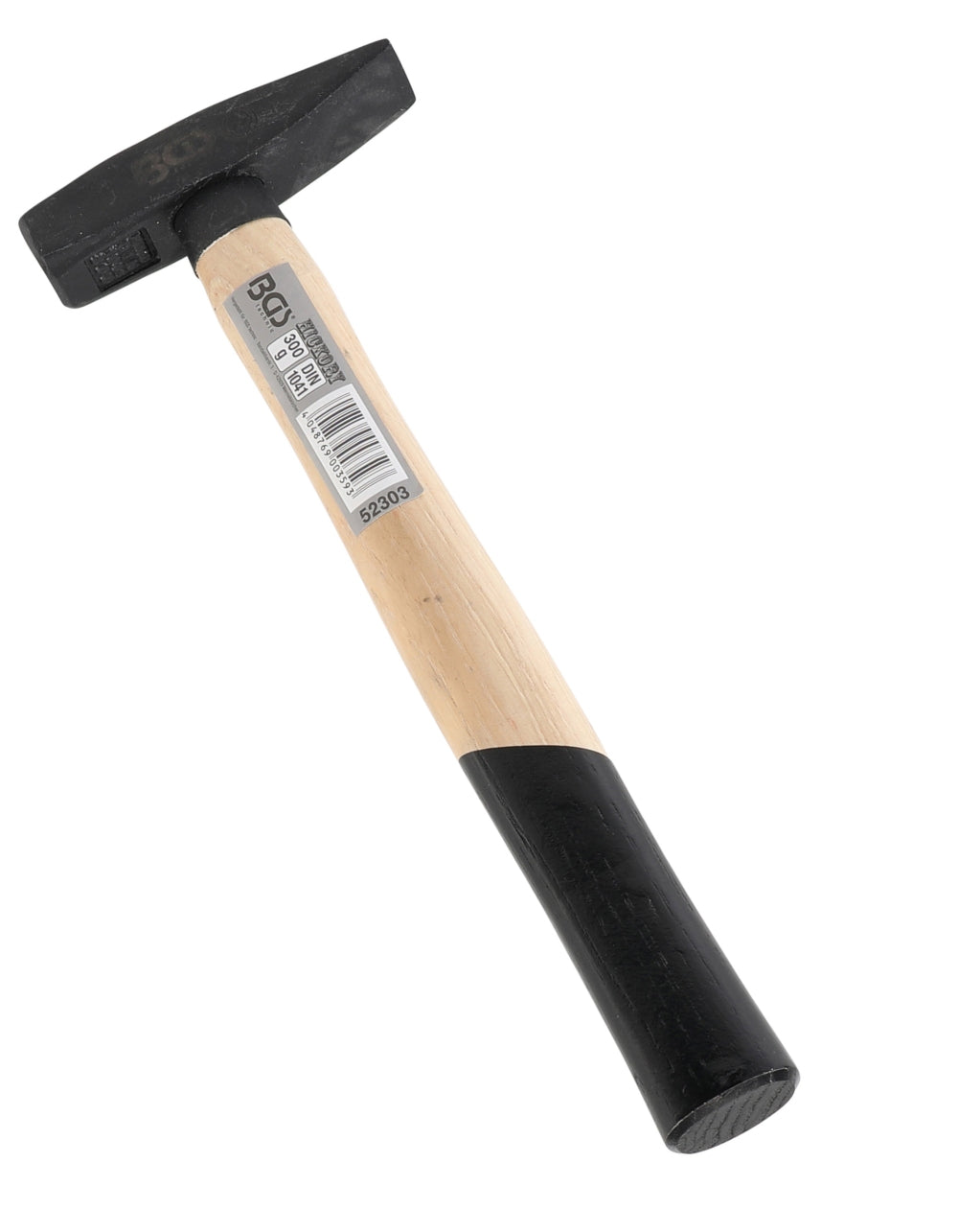 BGS 52303 Schlosserhammer Hickorystiel DIN 1041 Kopfgewicht 300g