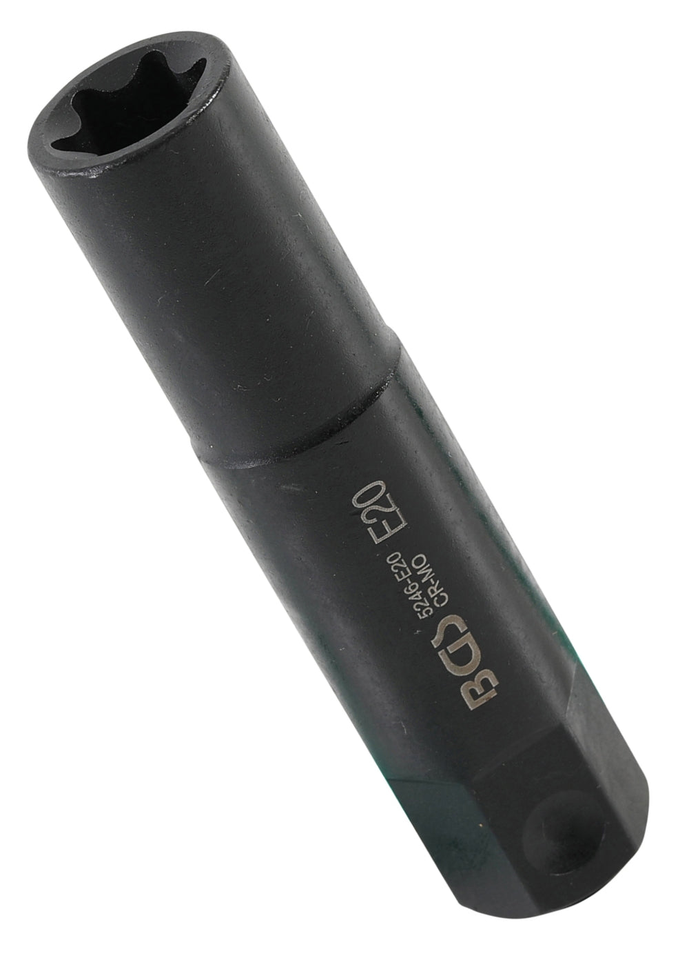 BGS 5246-E20 Steckschlüsseleinsatz E-Profil extra lang Antrieb 22mm SW E20