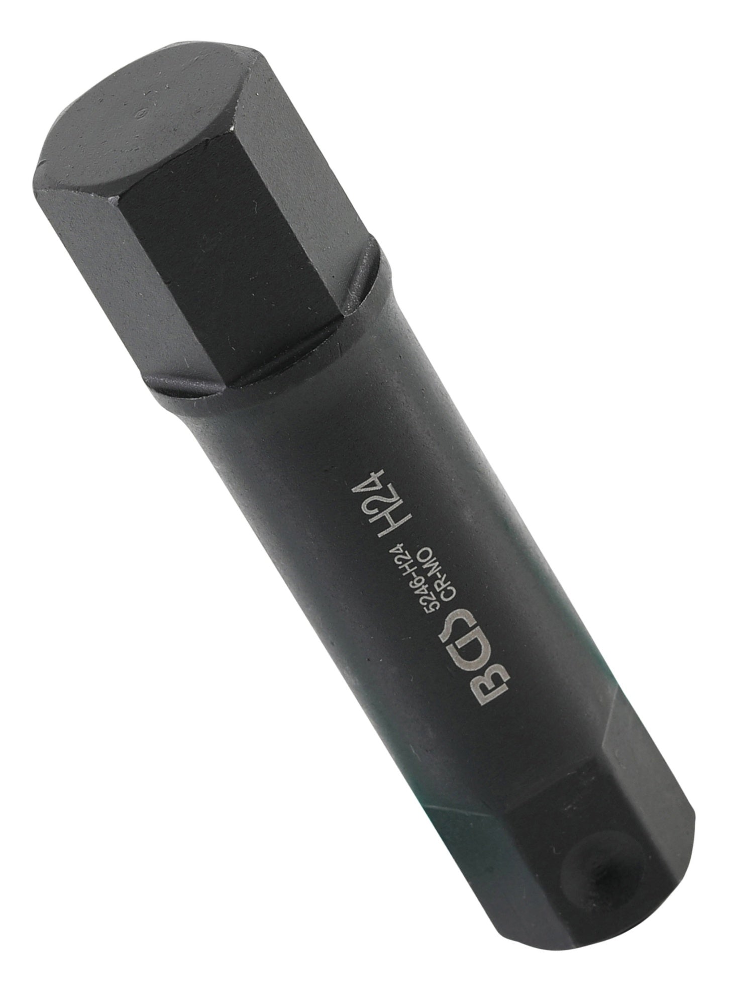 BGS 5246-H24 Bit Nuss Stecknuss Innensechskant 24mm HX24 Länge 100mm Antrieb Außensechskant 22mm