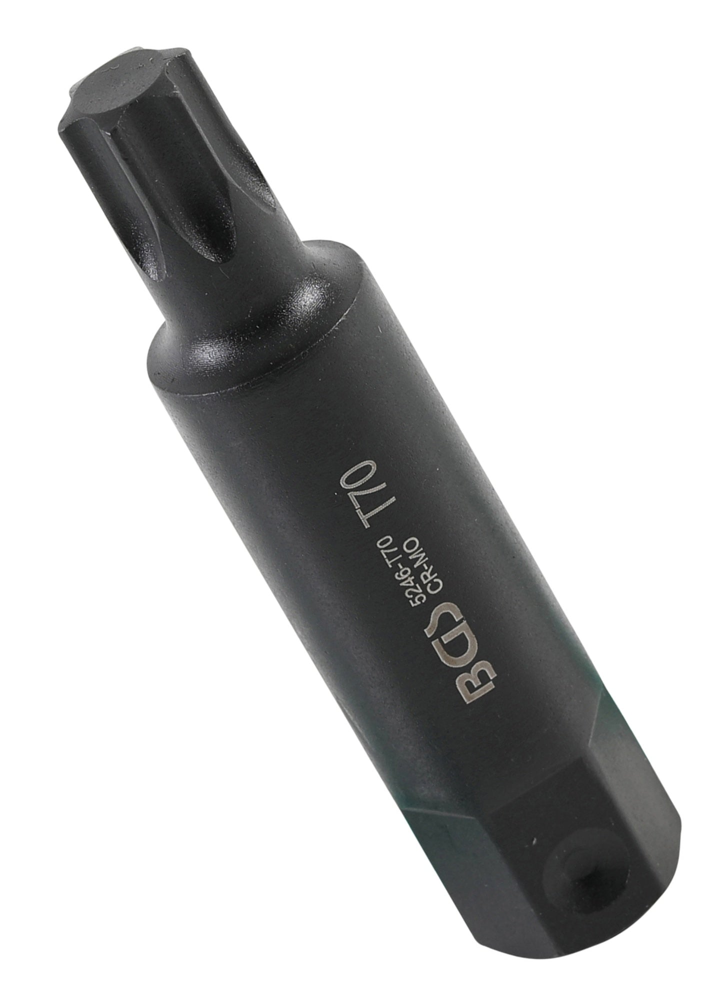 BGS 5246-T70 Bit Nuss Stecknuss T-Profil (für Torx) T70 Länge 100mm Antrieb Außensechskant 22mm