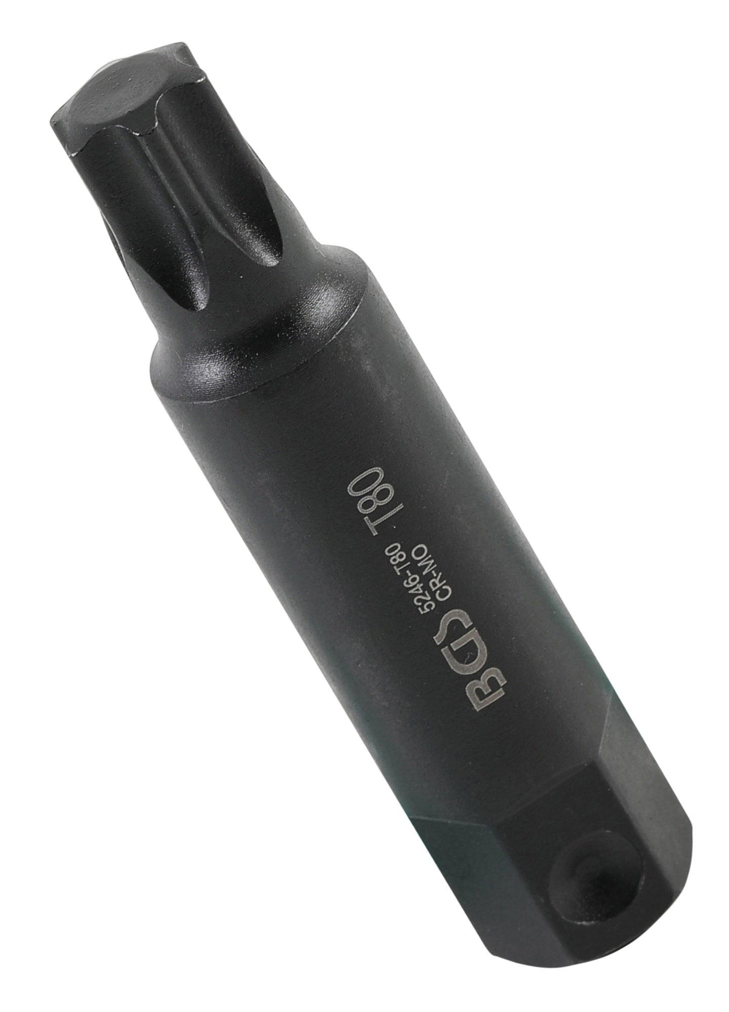 BGS 5246-T80 Bit Nuss Stecknuss T-Profil (für Torx) T80 Länge 100mm Antrieb Außensechskant 22mm
