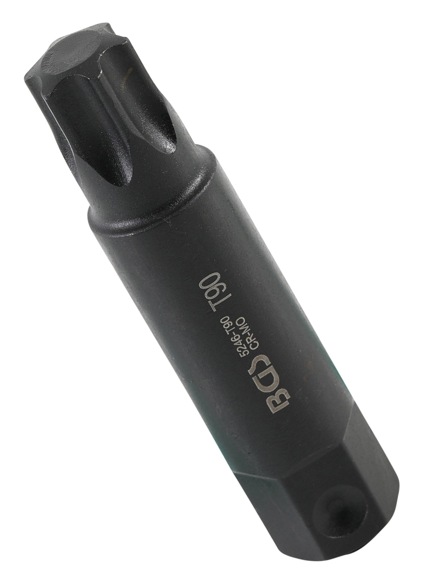BGS 5246-T90 Bit Nuss Stecknuss T-Profil (für Torx) T90 Länge 100mm Antrieb Außensechskant 22mm