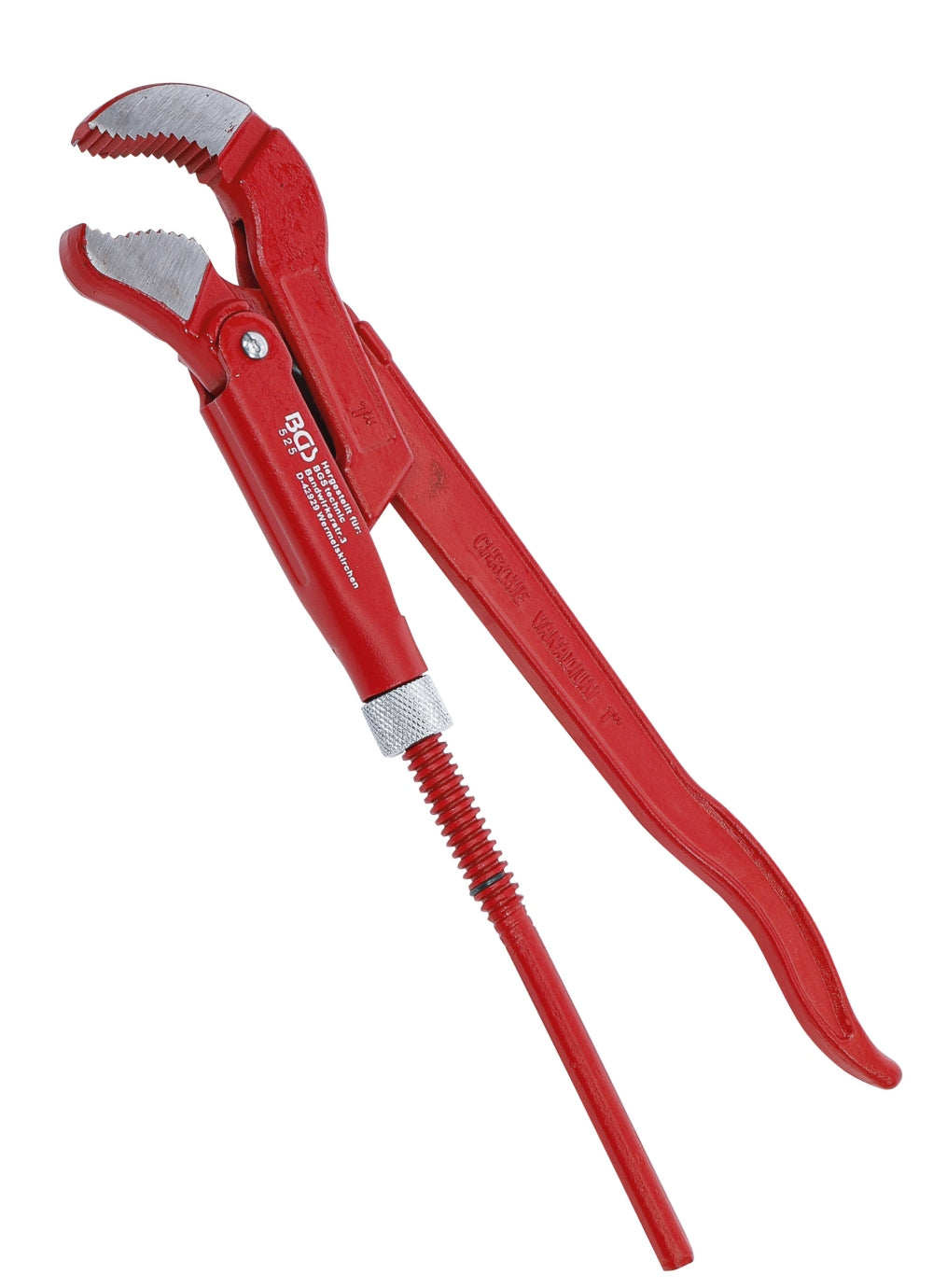 BGS 525 Eckrohrzange 1" 3-Punkt-Haftung