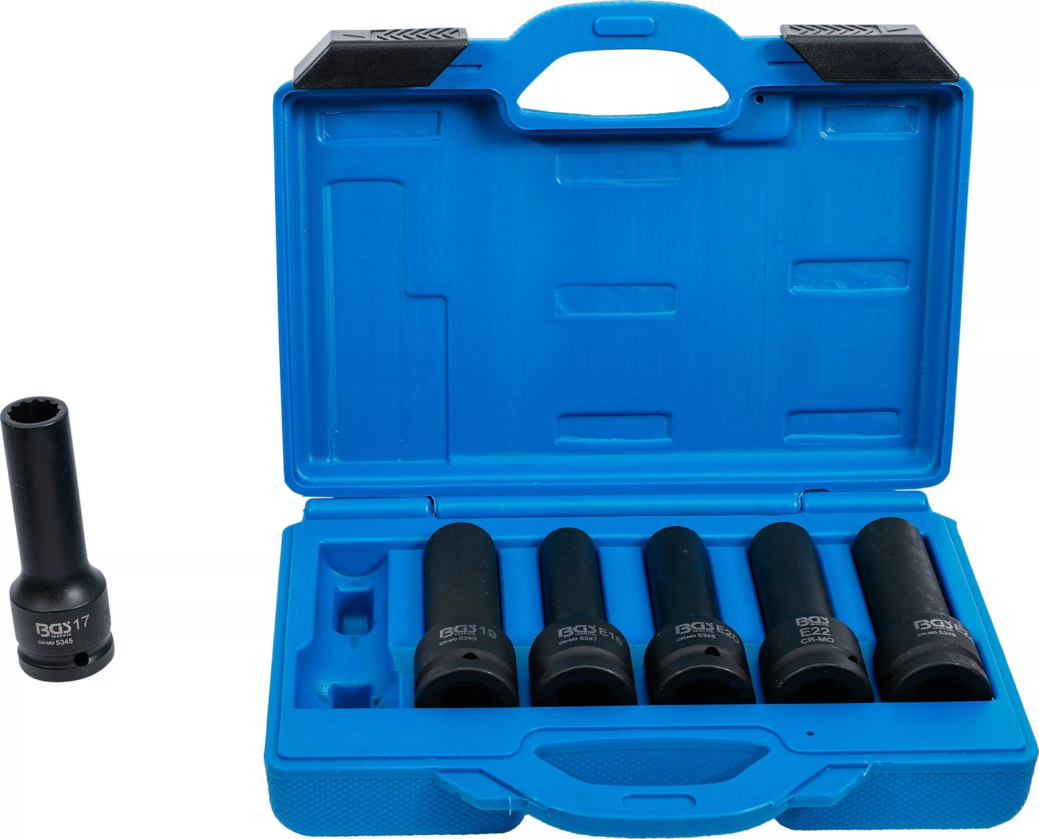 BGS 5250 IMPACT Einsätze / Nüsse E-Profil 12-kant für LKW Zylinderkopfschrauben 20mm (3/4")