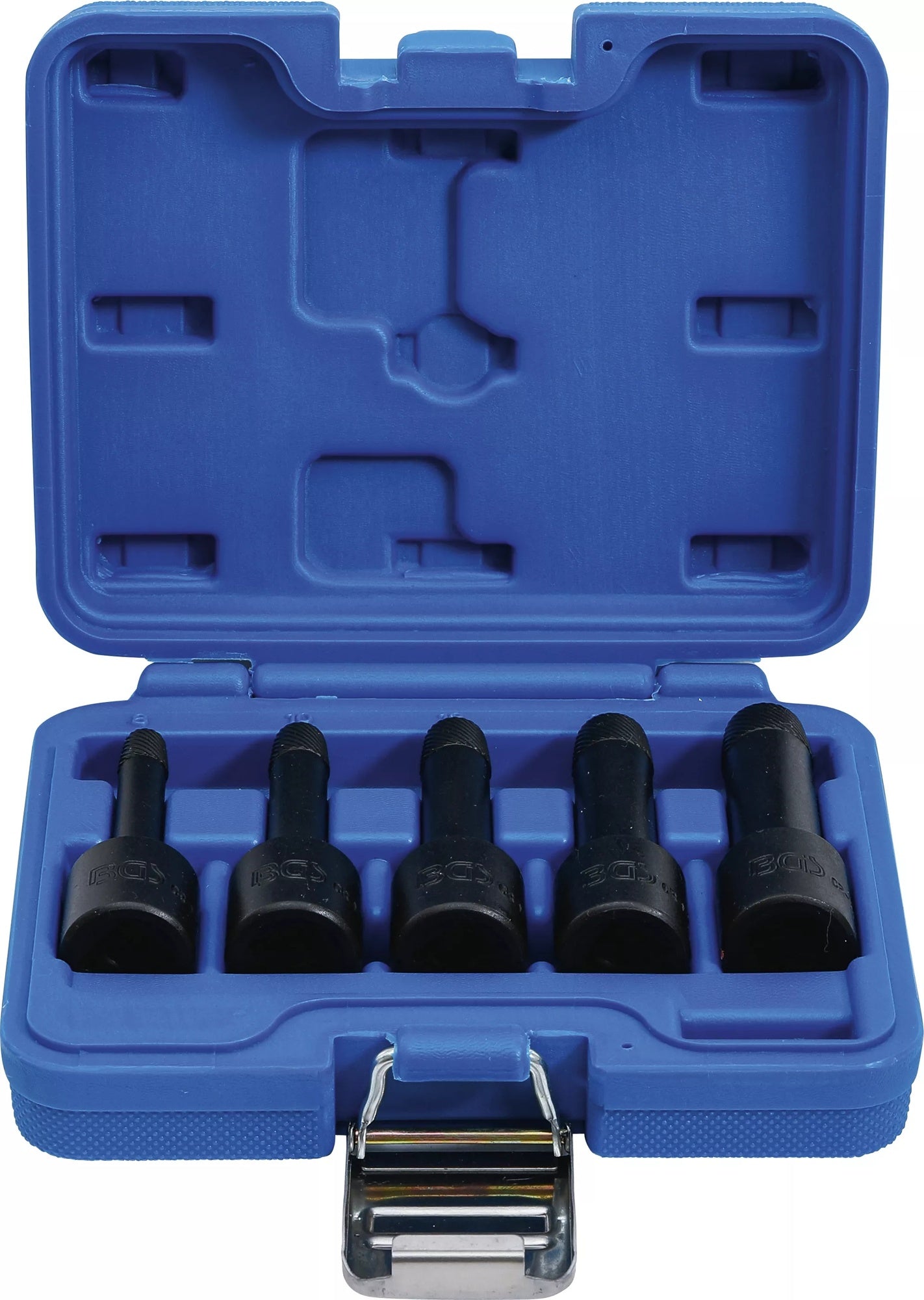 BGS 5261 Satz Steckschlüssel Spiralprofil Schraubenausdreher Antrieb 12,5mm (1/2") SW 8-16mm