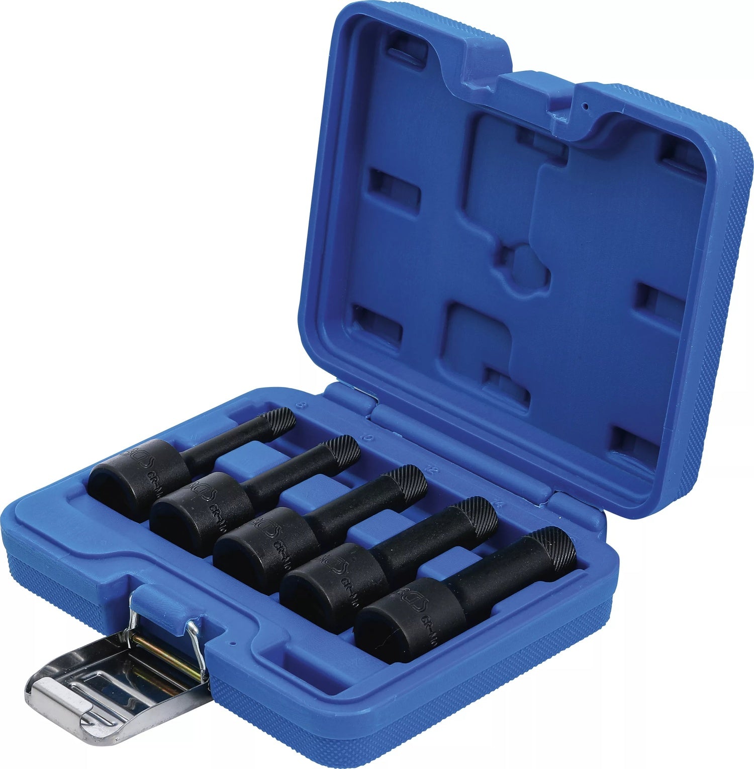 BGS 5261 Satz Steckschlüssel Spiralprofil Schraubenausdreher Antrieb 12,5mm (1/2") SW 8-16mm
