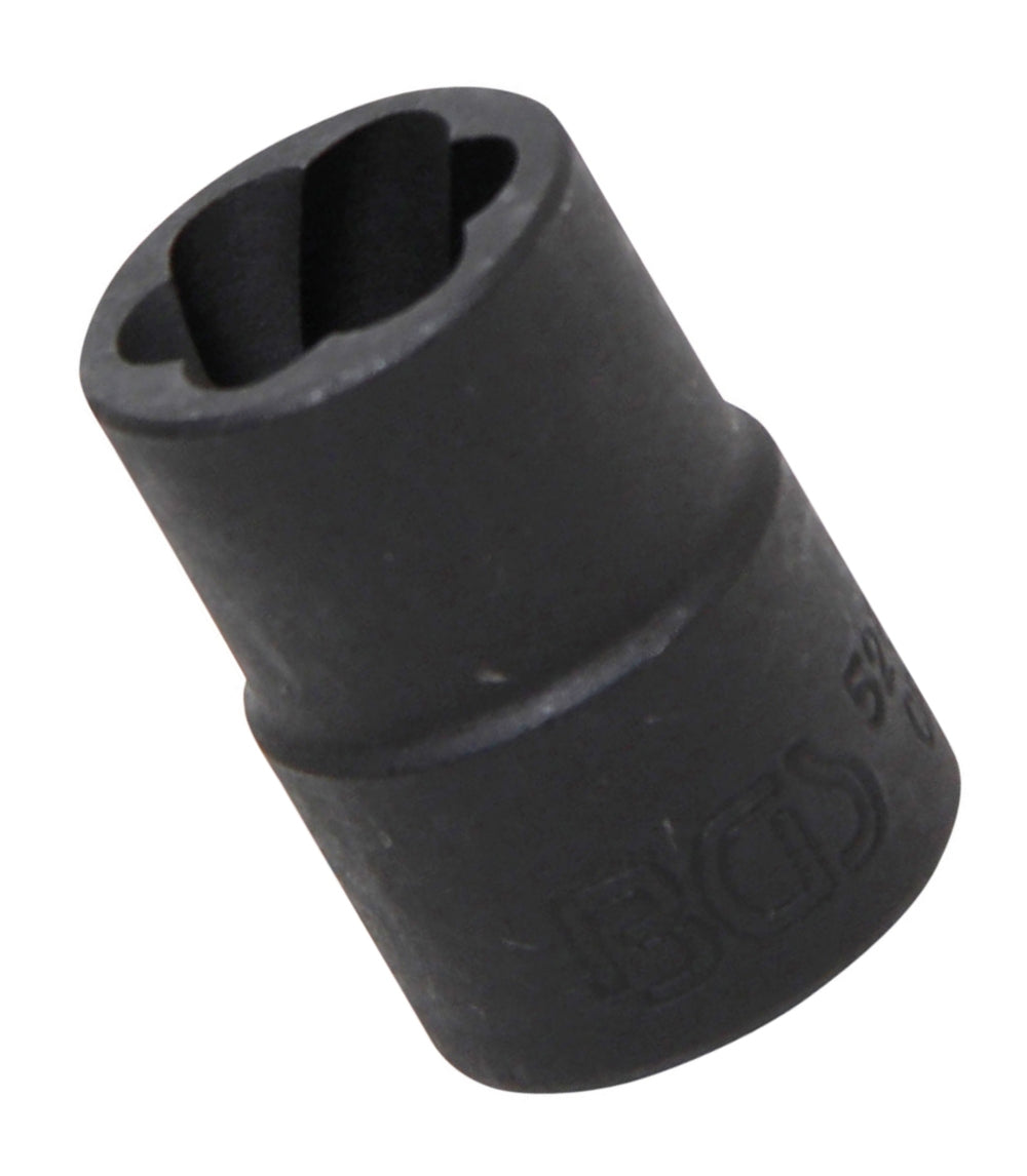 BGS 5266-14 Steckschlüsseleinsatz Spiralprofil Schraubenausdreher SW 14mm Antrieb 12,5mm (1/2")