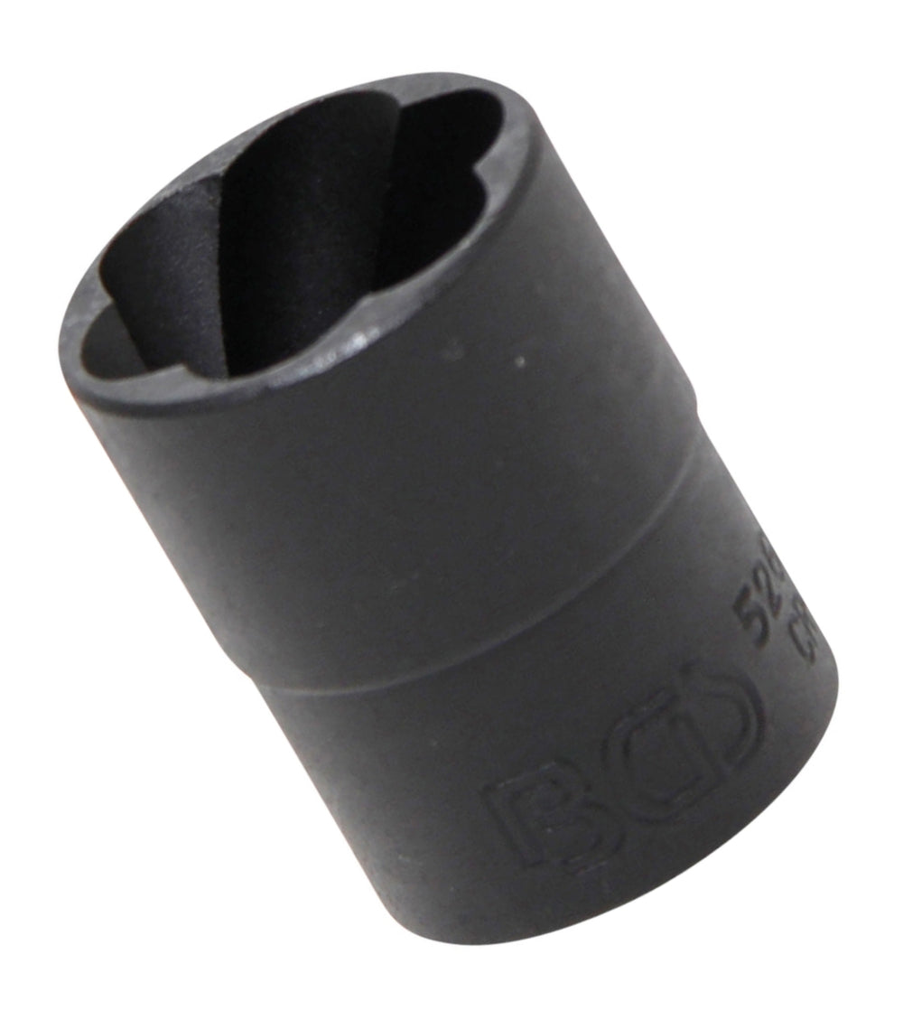 BGS 5266-19 Steckschlüsseleinsatz Spiralprofil Schraubenausdreher SW 19mm Antrieb 12,5mm (1/2")