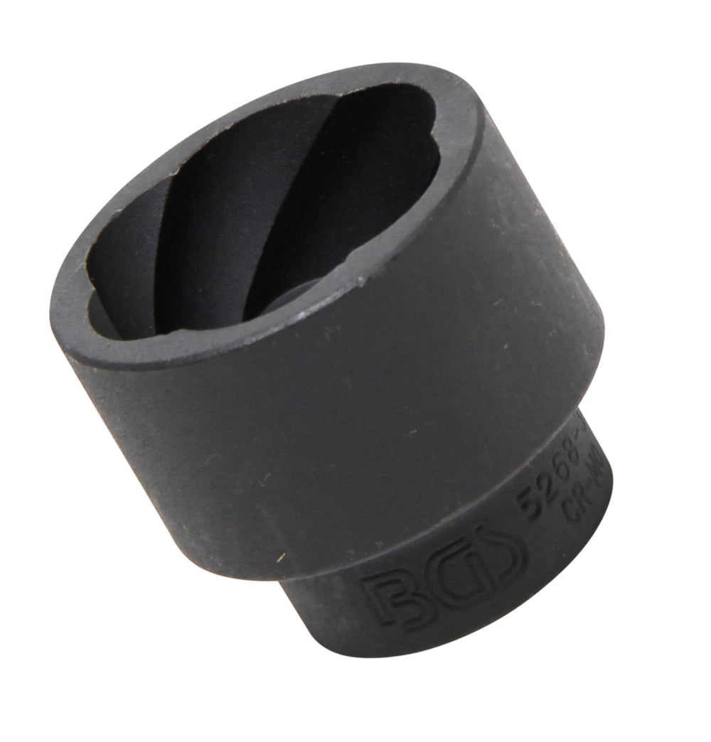 BGS 5268-32 Steckschlüsseleinsatz Spiralprofil Schraubenausdreher SW 32mm Antrieb 12,5mm (1/2")