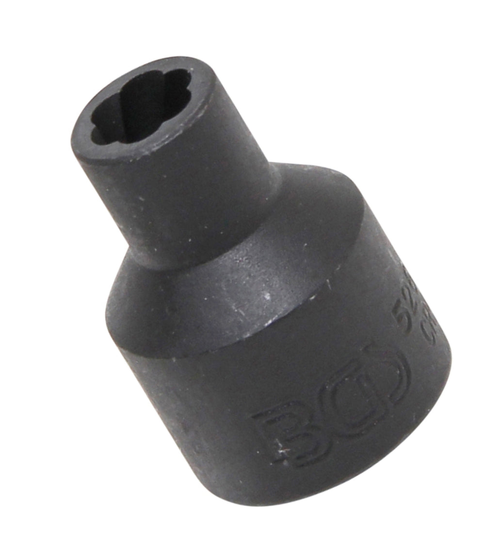 BGS 5269-8 Steckschlüsseleinsatz Spiralprofil Schraubenausdreher SW 8mm Antrieb 12,5mm (1/2")