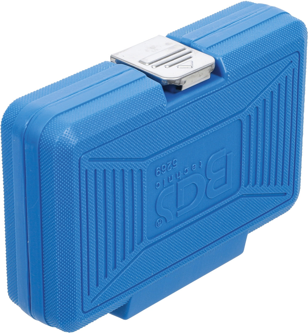 BGS 5269 Satz Steckschlüssel Spiralprofil Schraubenausdreher Antrieb 12,5mm (1/2") SW 8-27mm