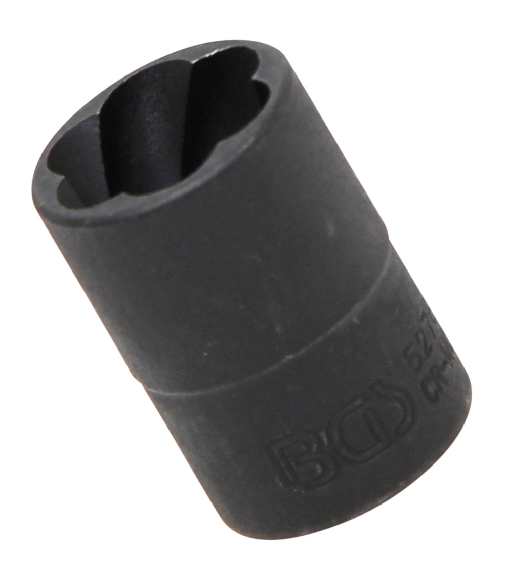 BGS 5276 Steckschlüsseleinsatz Spiralprofil Schraubenausdreher SW 16mm Antrieb 10mm (3/8")