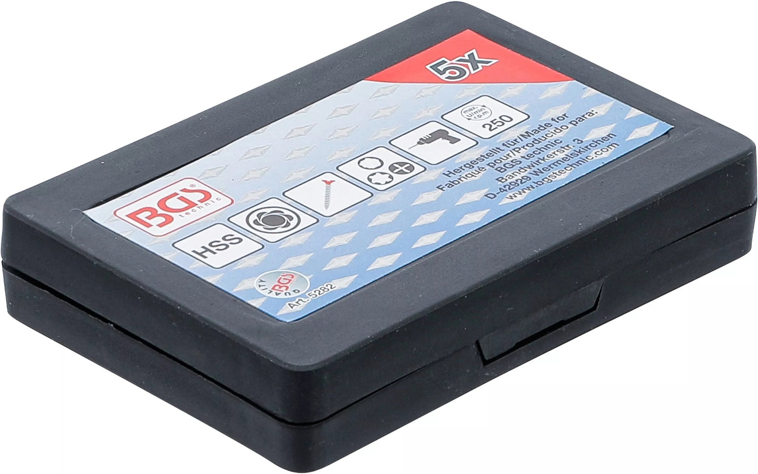 BGS 5282 Satz Schraubenkopf Ausdreher Linksausdreher 5tlg zum Ausdrehen Torx Kreuzschlitzschrauben