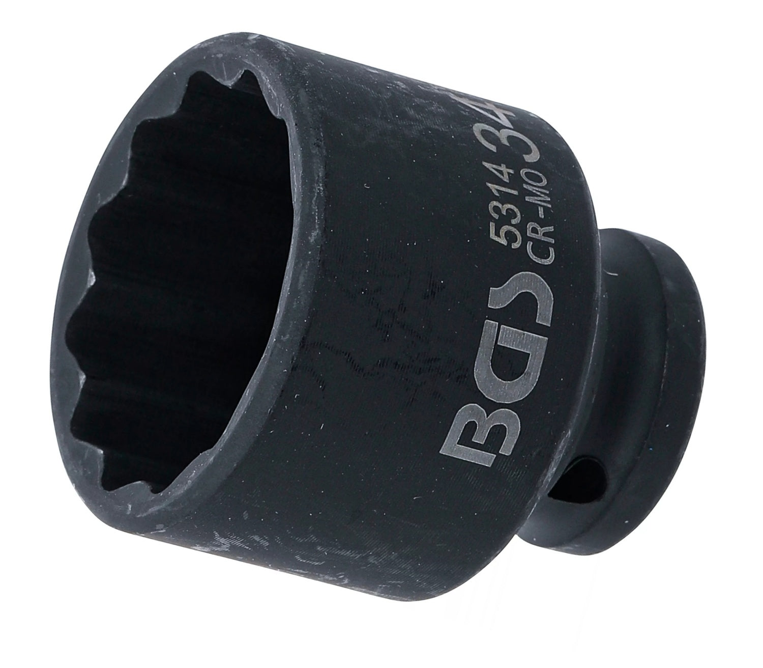 BGS 5314 Kraft Steckschlüsseleinsatz Antrieb 12,5mm (1/2") Zwölfkant 34mm