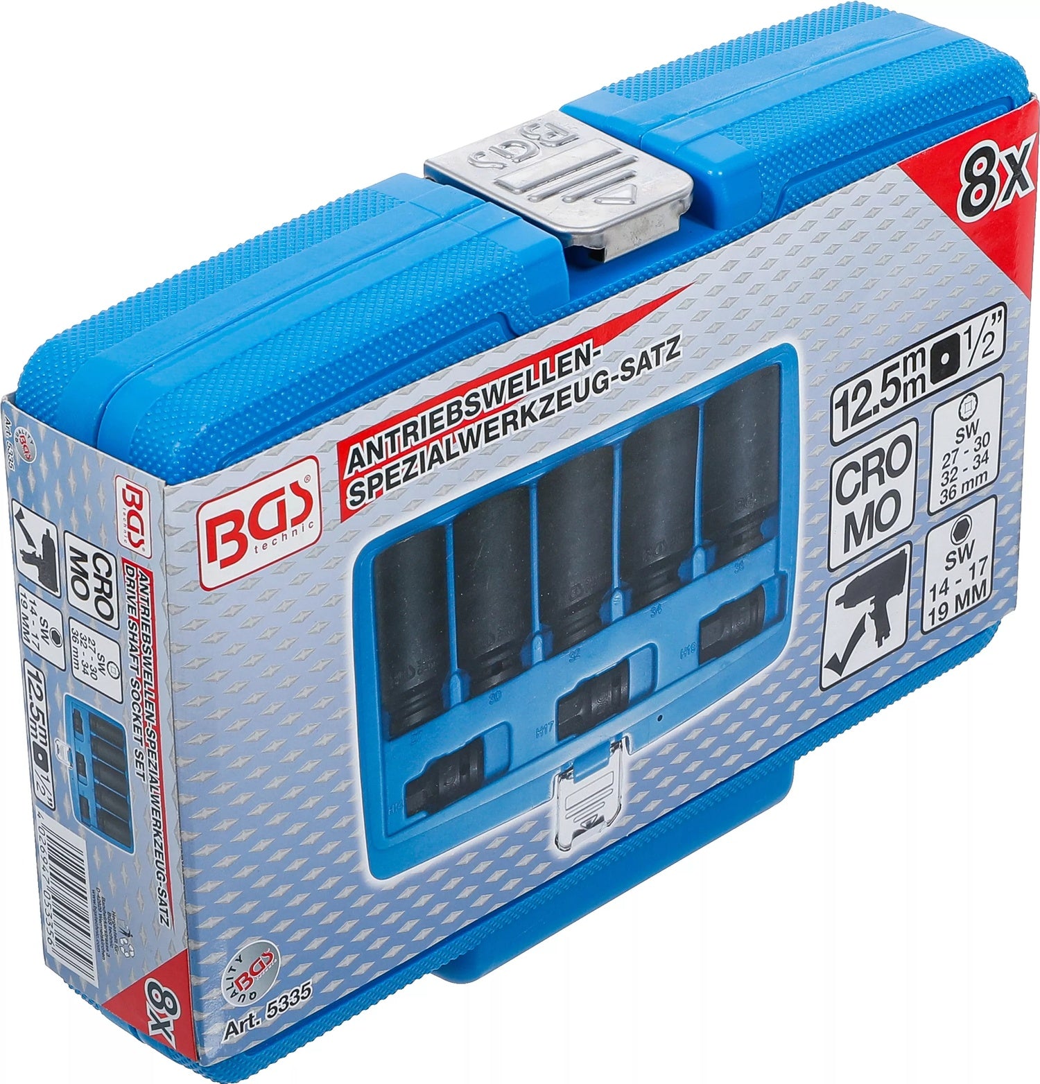 BGS 5335 Satz Spezialeinsätze für Antriebswellen 8 teilig