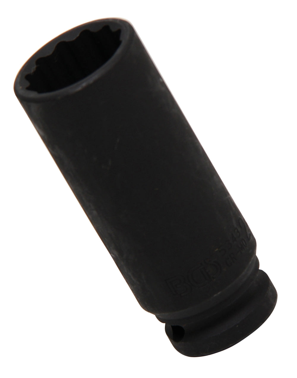 BGS 5343 Impact Nuss / Krafteinsatz Zwölfkant SW 24mm Antrieb 12,5mm (1/2") für Schlagschrauber geeignet