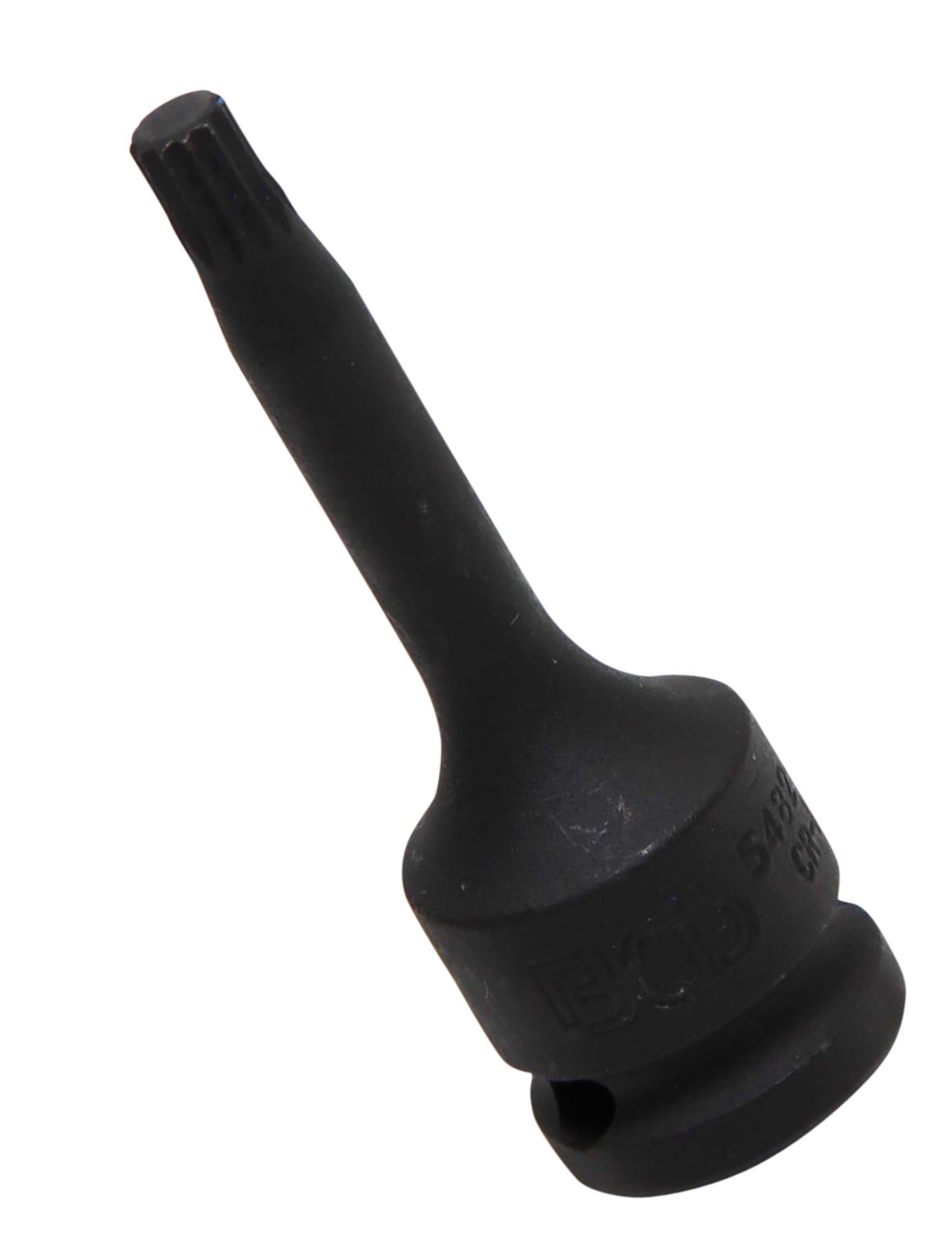 BGS 5482-M8 Kraft Biteinsatz Innenvielzahn XZN Einsatz M8 Länge 75mm Antrieb 12,5mm (1/2")