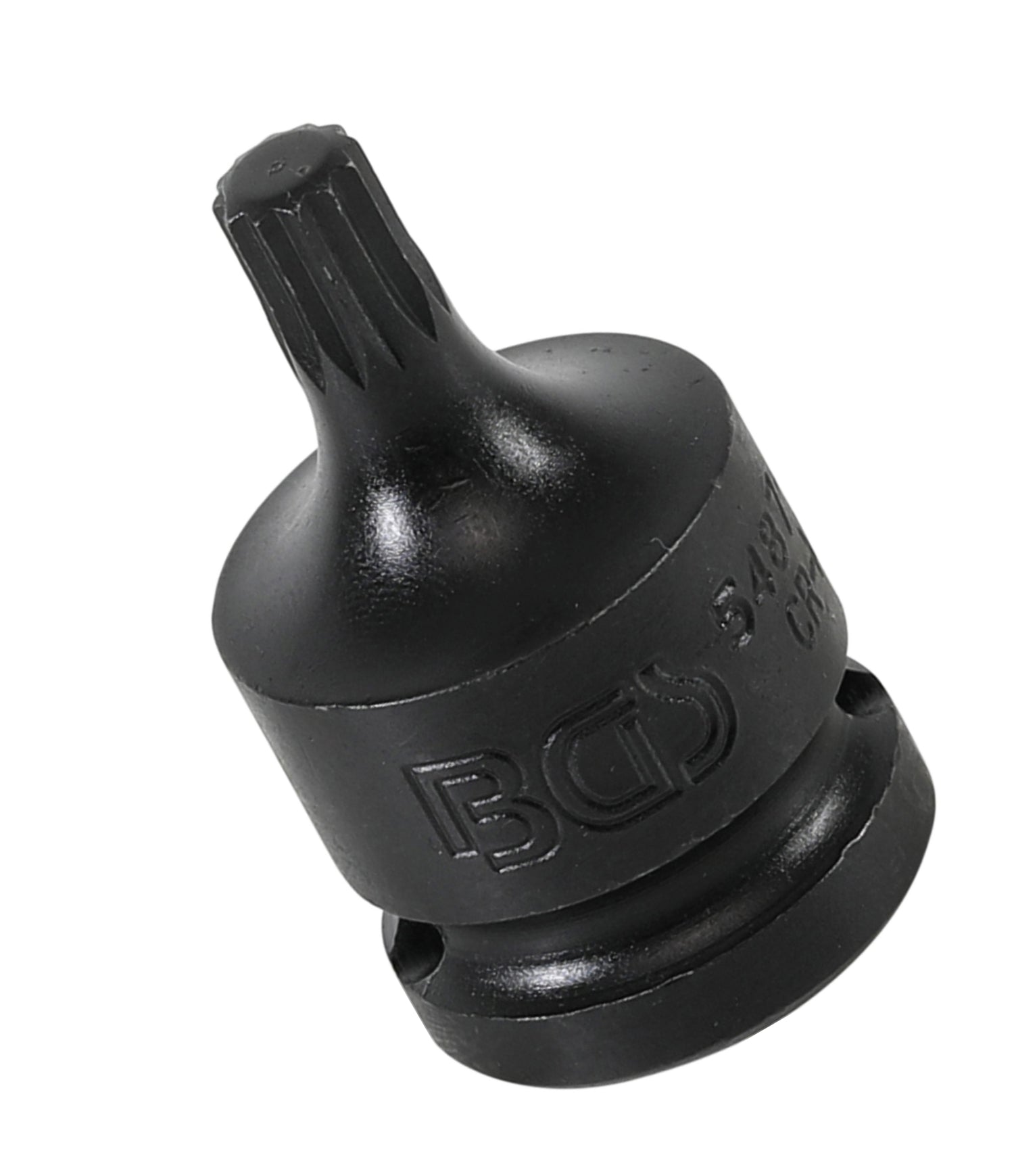 BGS 5487-M8 Kraft Biteinsatz Innenvielzahn XZN Einsatz M8 Länge 42mm Antrieb 12,5mm (1/2")