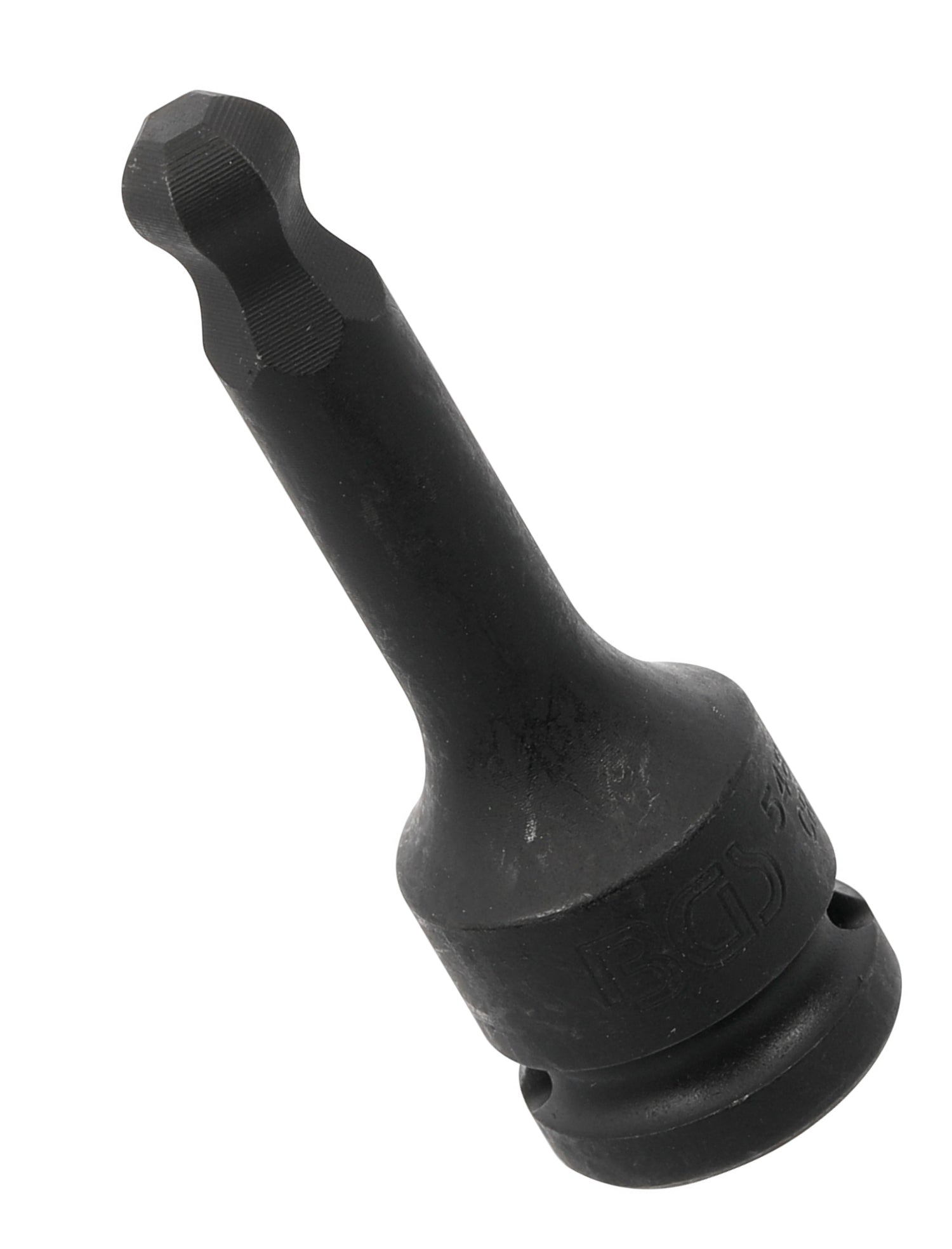 BGS 5488-10 Kraft Biteinsatz Innensechskant mit Kugelkopf 10mm HX10 Länge 75mm Antrieb 12,5mm (1/2")