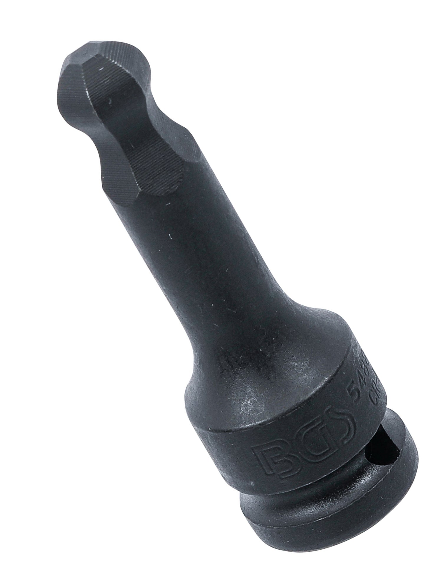 BGS 5488-12 Kraft Biteinsatz Innensechskant mit Kugelkopf 12mm HX12 Länge 75mm Antrieb 12,5mm (1/2")