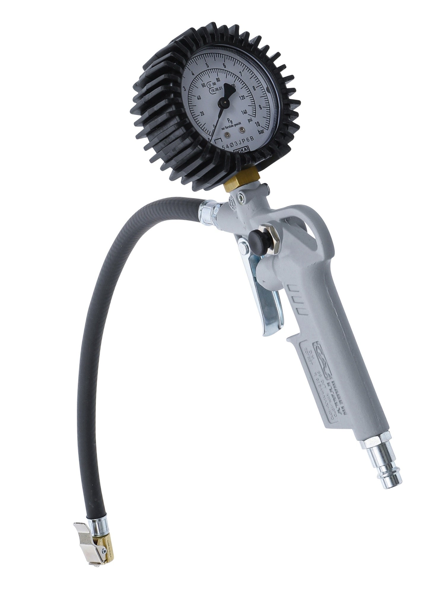 BGS 55400 Druckluft Reifenfüllpistole Reifenfüller geeicht 0 - 10 bar Füllschlauchs ca. 400mm