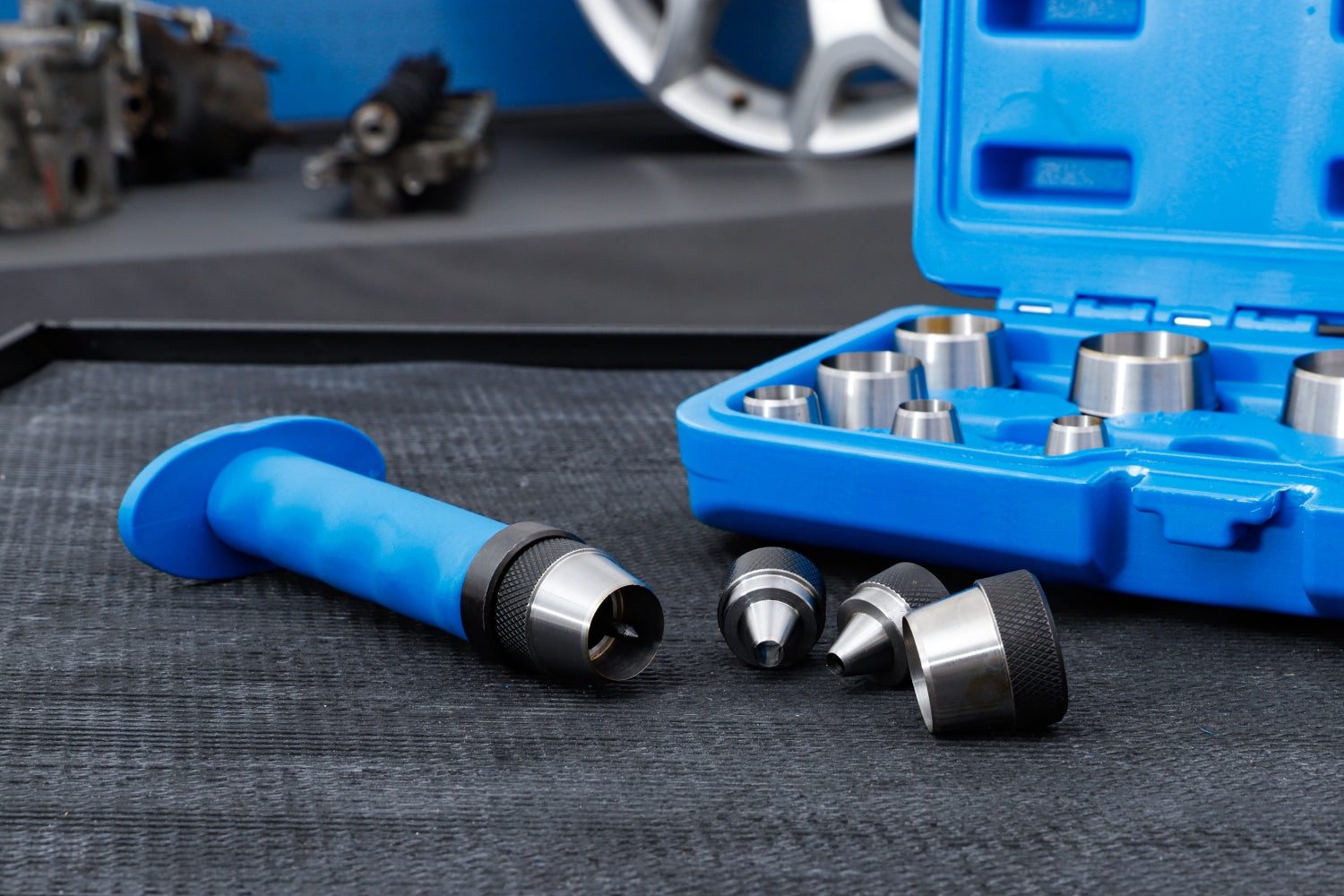 BGS 566 Satz Locheisen Lochpfeifen Lochflöten Lochstanzer 5 - 35mm 14 teilig