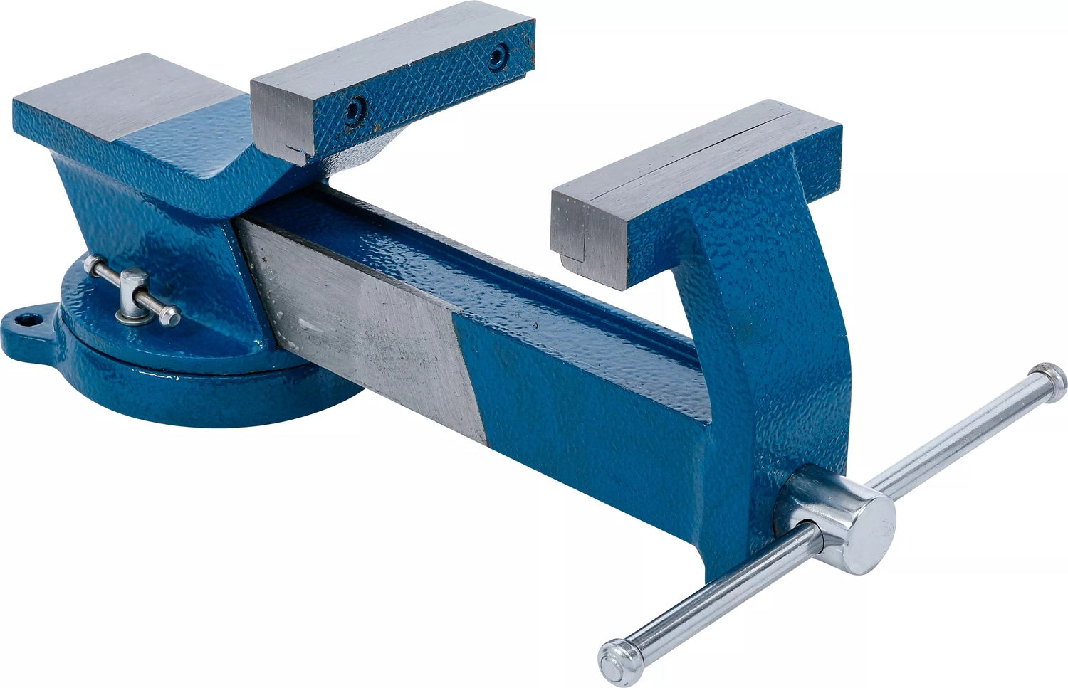 BGS 58110 Stahl Schraubstock geschmiedet mit 100mm Spannbacken 360° drehbar