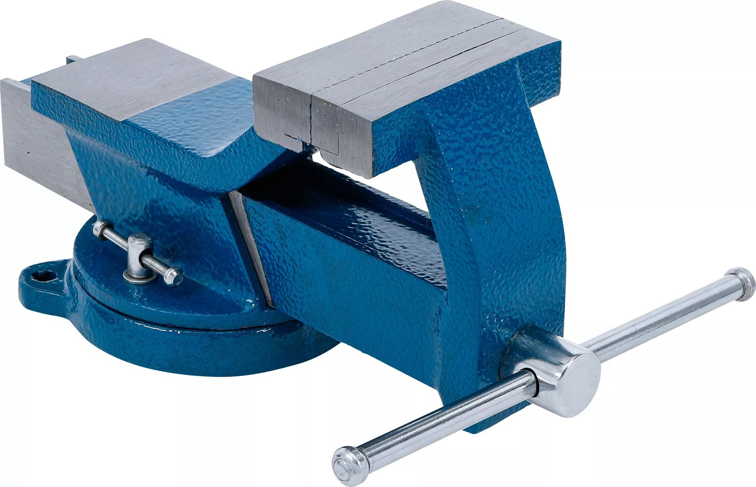 BGS 58110 Stahl Schraubstock geschmiedet mit 100mm Spannbacken 360° drehbar