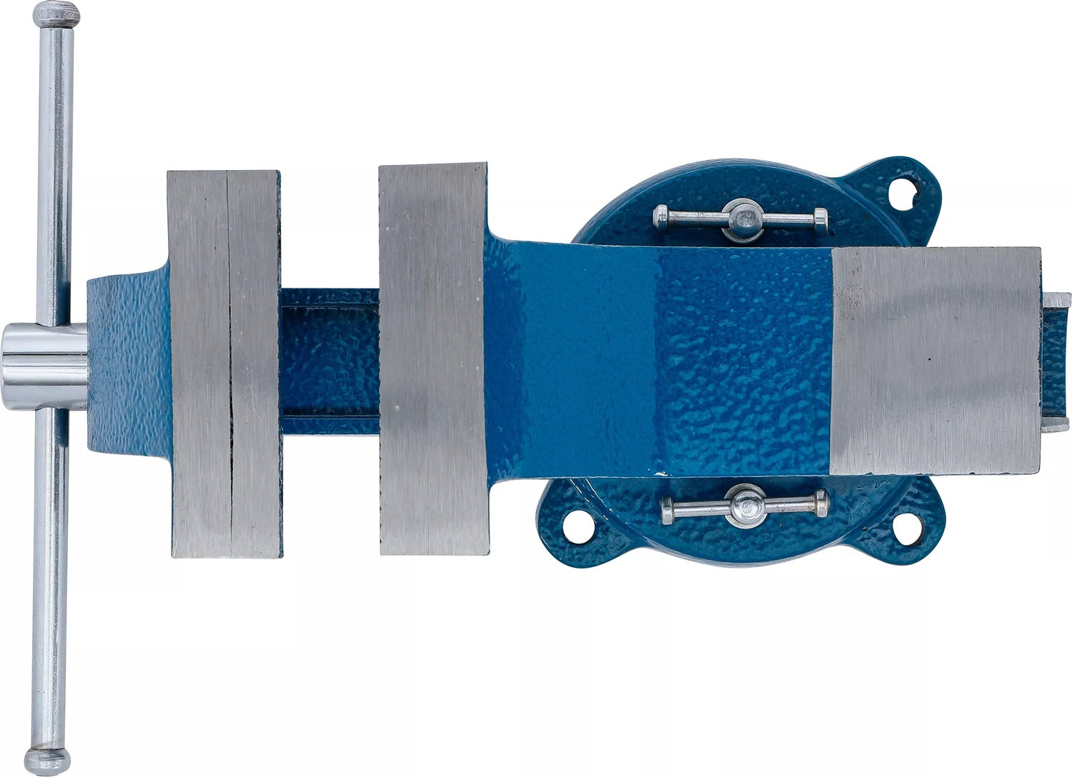 BGS 58110 Stahl Schraubstock geschmiedet mit 100mm Spannbacken 360° drehbar