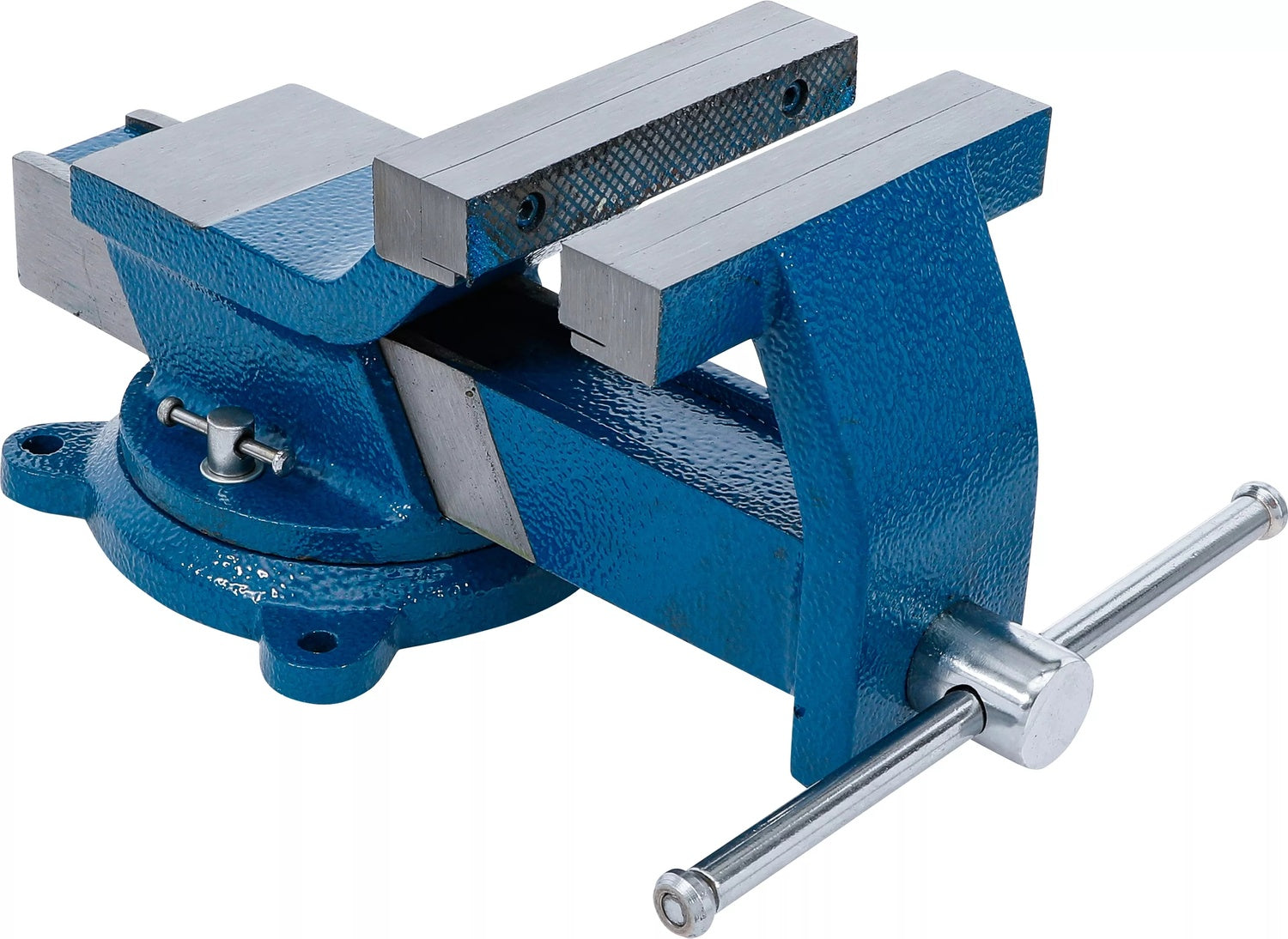 BGS 58115 Stahl Schraubstock geschmiedet mit 150mm Spannbacken 360° drehbar