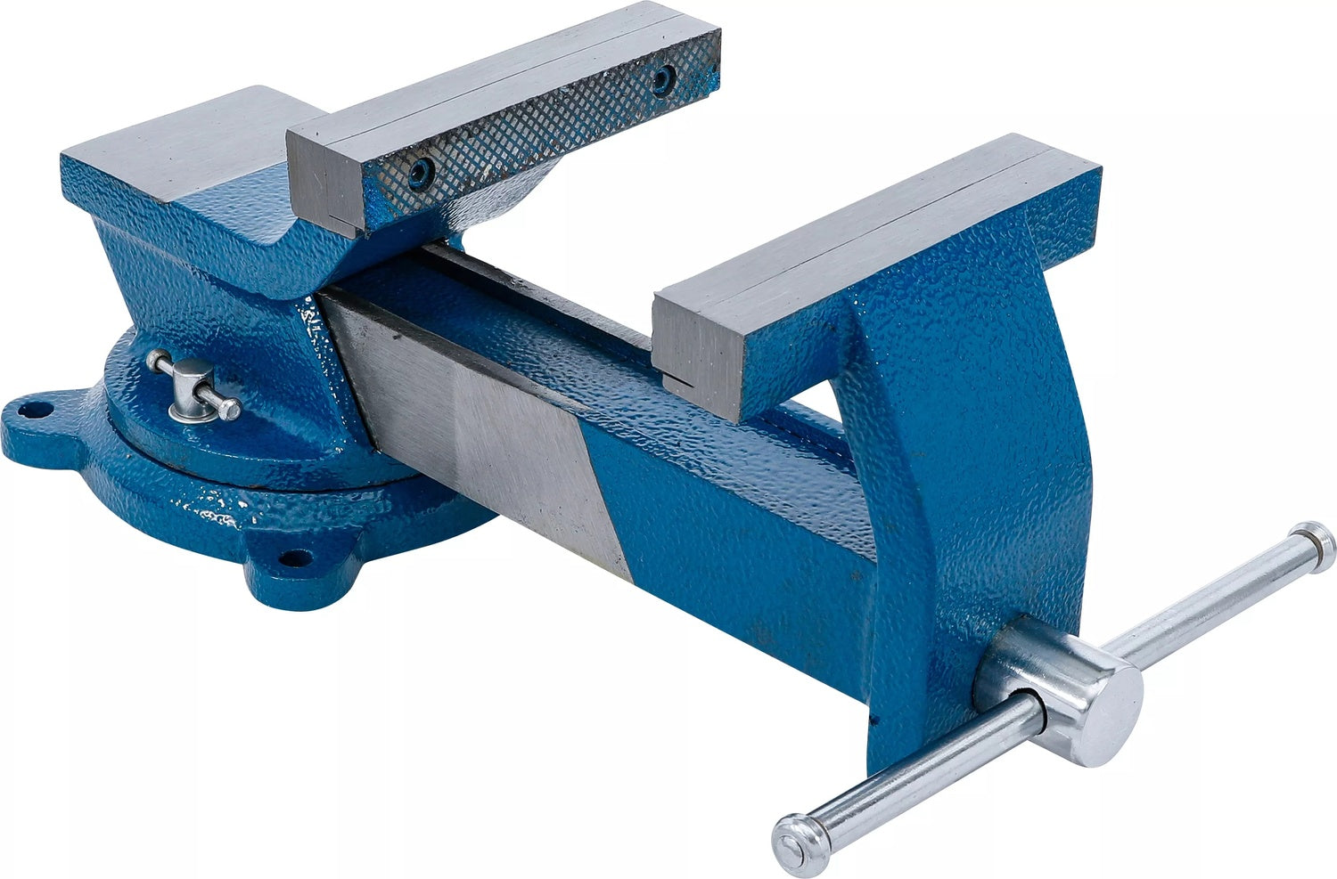 BGS 58115 Stahl Schraubstock geschmiedet mit 150mm Spannbacken 360° drehbar