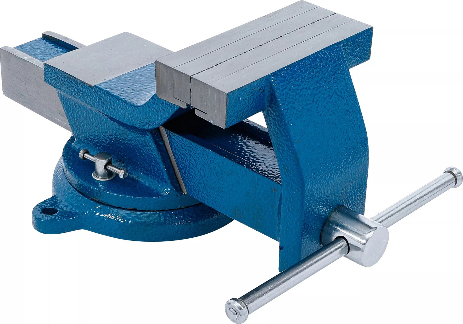 BGS 58115 Stahl Schraubstock geschmiedet mit 150mm Spannbacken 360° drehbar