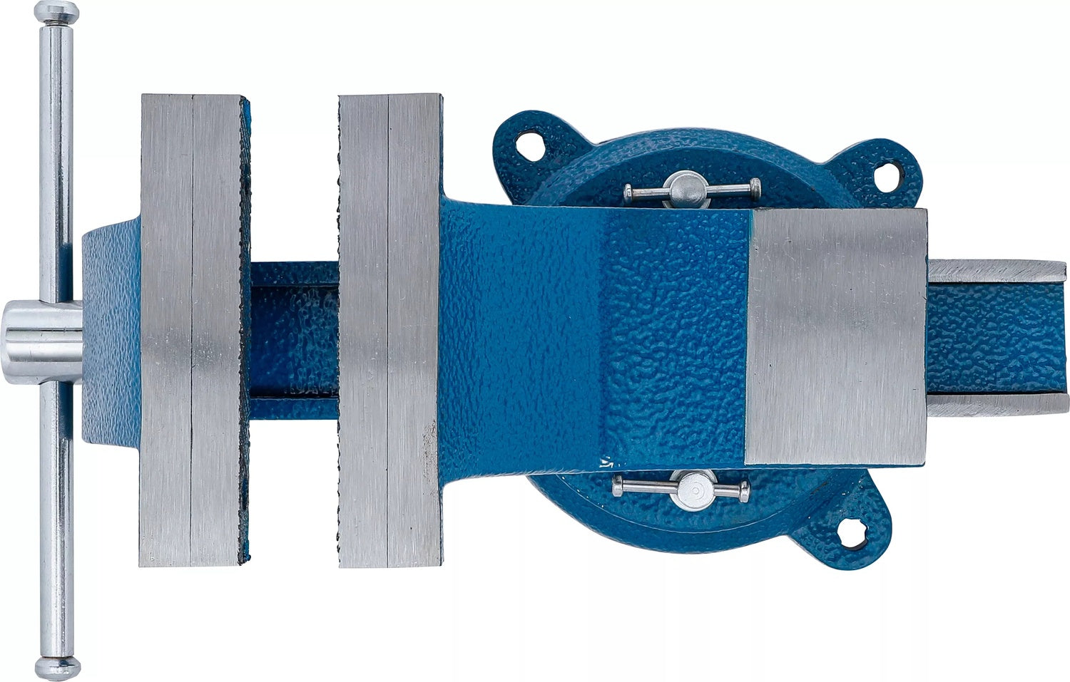 BGS 58115 Stahl Schraubstock geschmiedet mit 150mm Spannbacken 360° drehbar