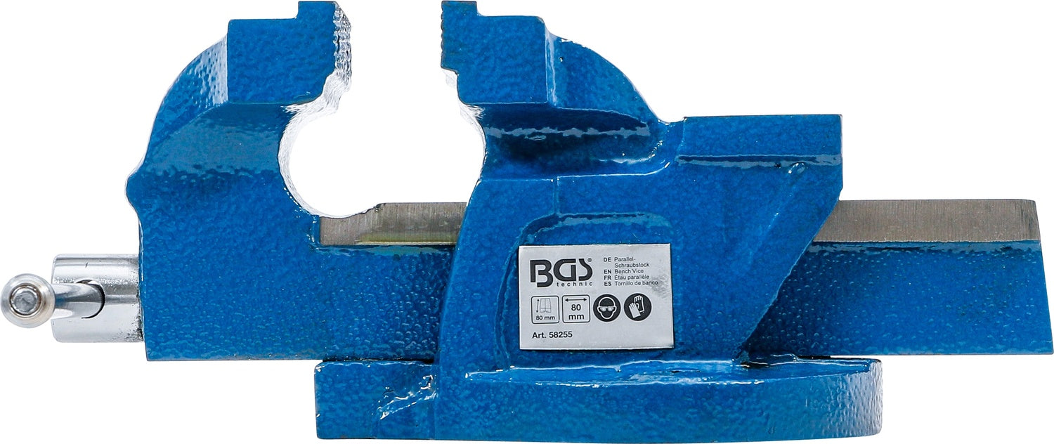 BGS 58255 Parallel Schraubstock mit 80mm Spannbacken
