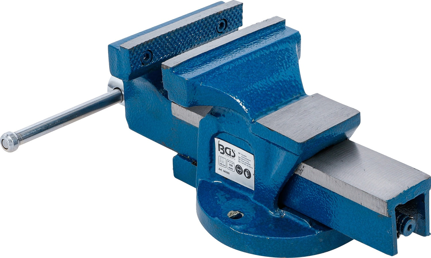 BGS 58260 Parallel Schraubstock mit 100mm Spannbacken